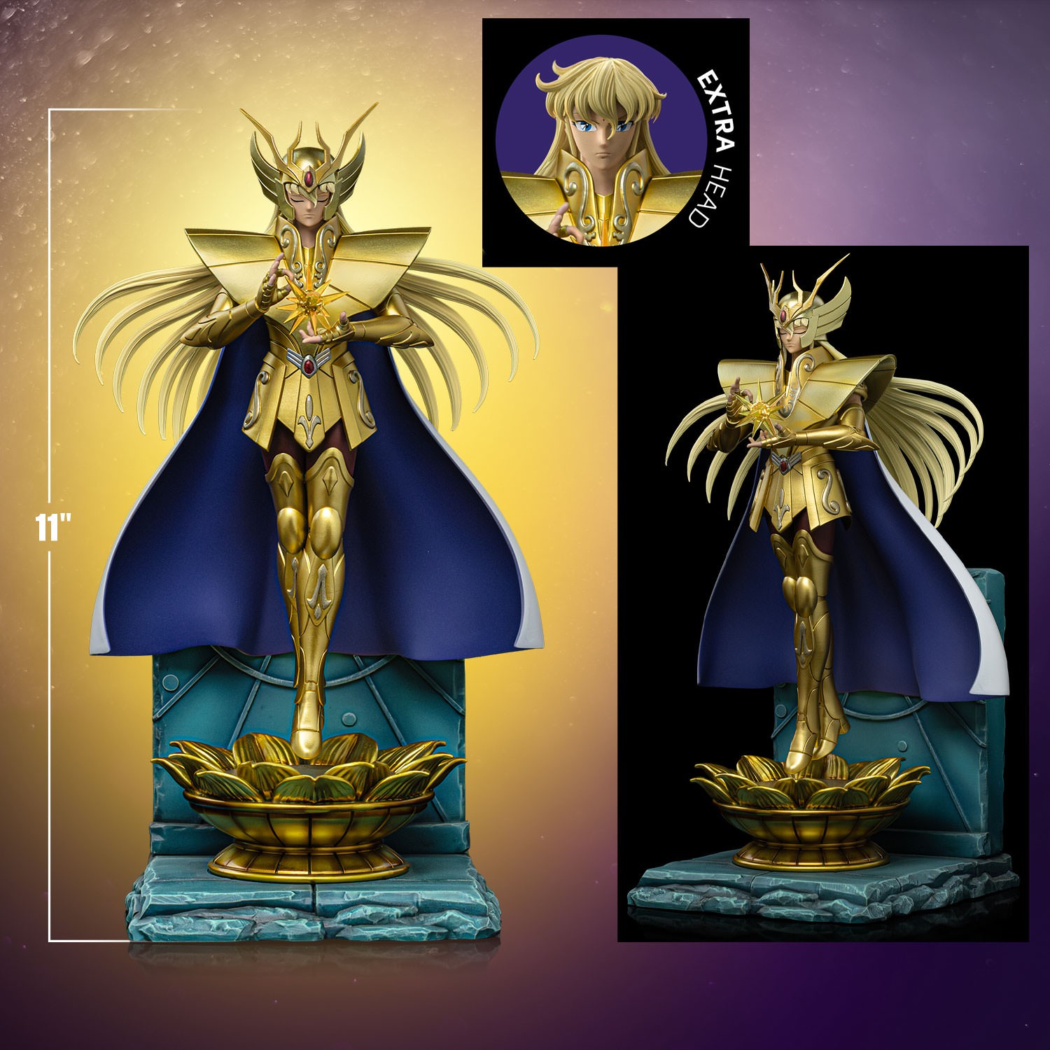 Saint Seiya Virgo Shaka 1:10 Scale Statue  (Prototype Shown) View 2