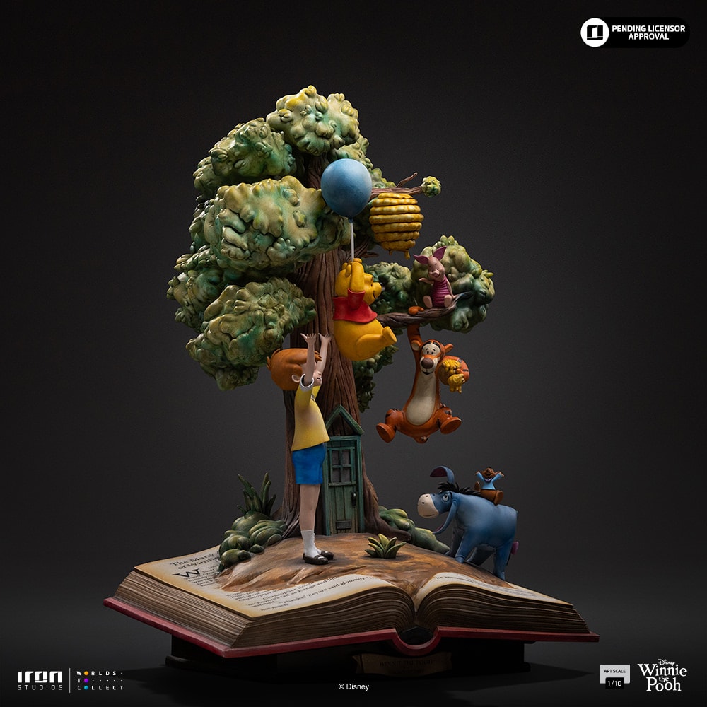 Disney Winnie the Pooh (100th Anniversary) Deluxe 1:10 Scale Statue  (Prototype Shown) View 14
