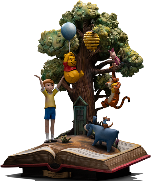 Disney Winnie the Pooh (100th Anniversary) Deluxe 1:10 Scale Statue  (Prototype Shown) View 16