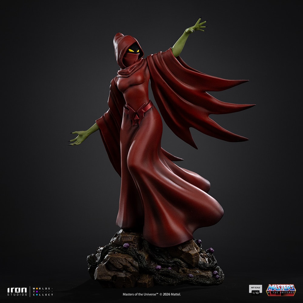 Masters of the Universe Shadow Weaver 1:10 Scale Statue  (Prototype Shown) View 10