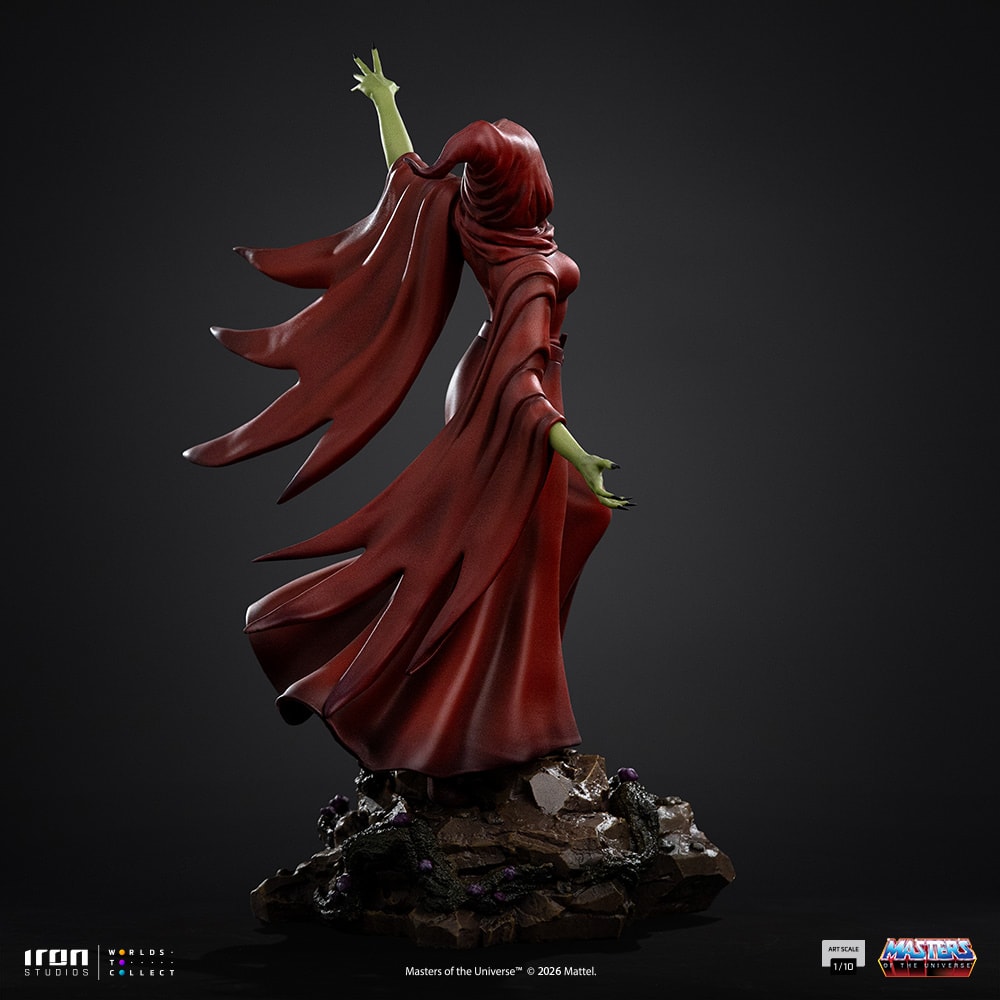 Masters of the Universe Shadow Weaver 1:10 Scale Statue  (Prototype Shown) View 12
