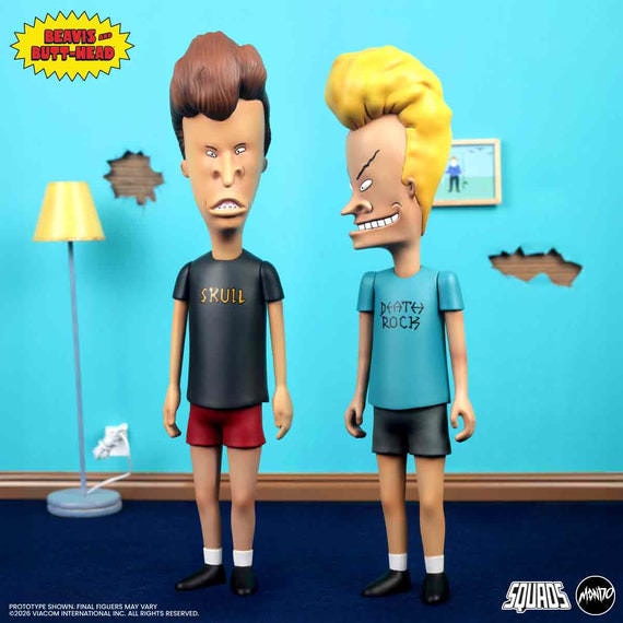 Beavis and Butt-Head ビーバス&バットヘッド　フィギュア Beavis MTV Beavis and Butt Head 3 3/4 Inch ReAction Figur Super7