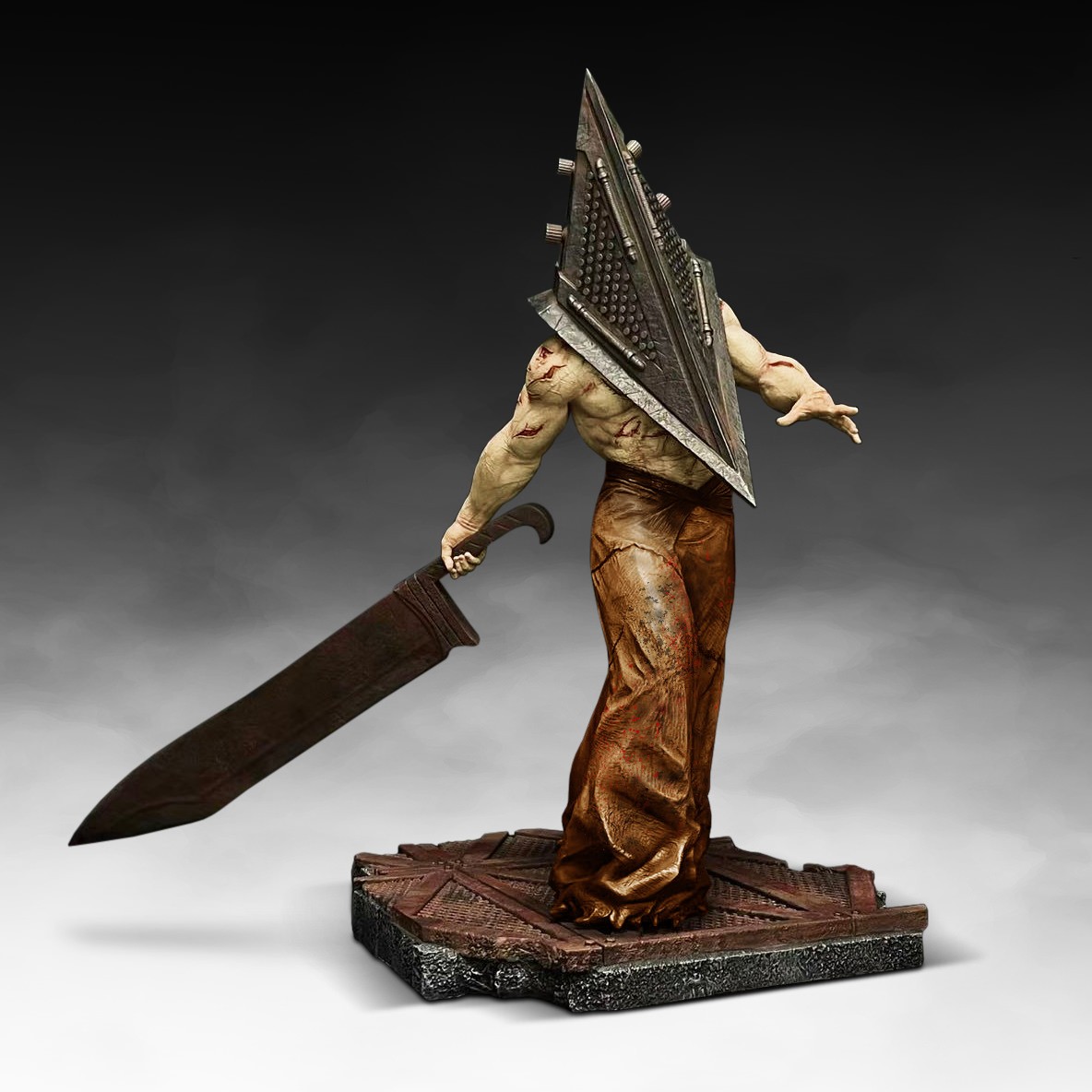 Silent Hill Pyramid Head Statues  (Prototype Shown) View 1
