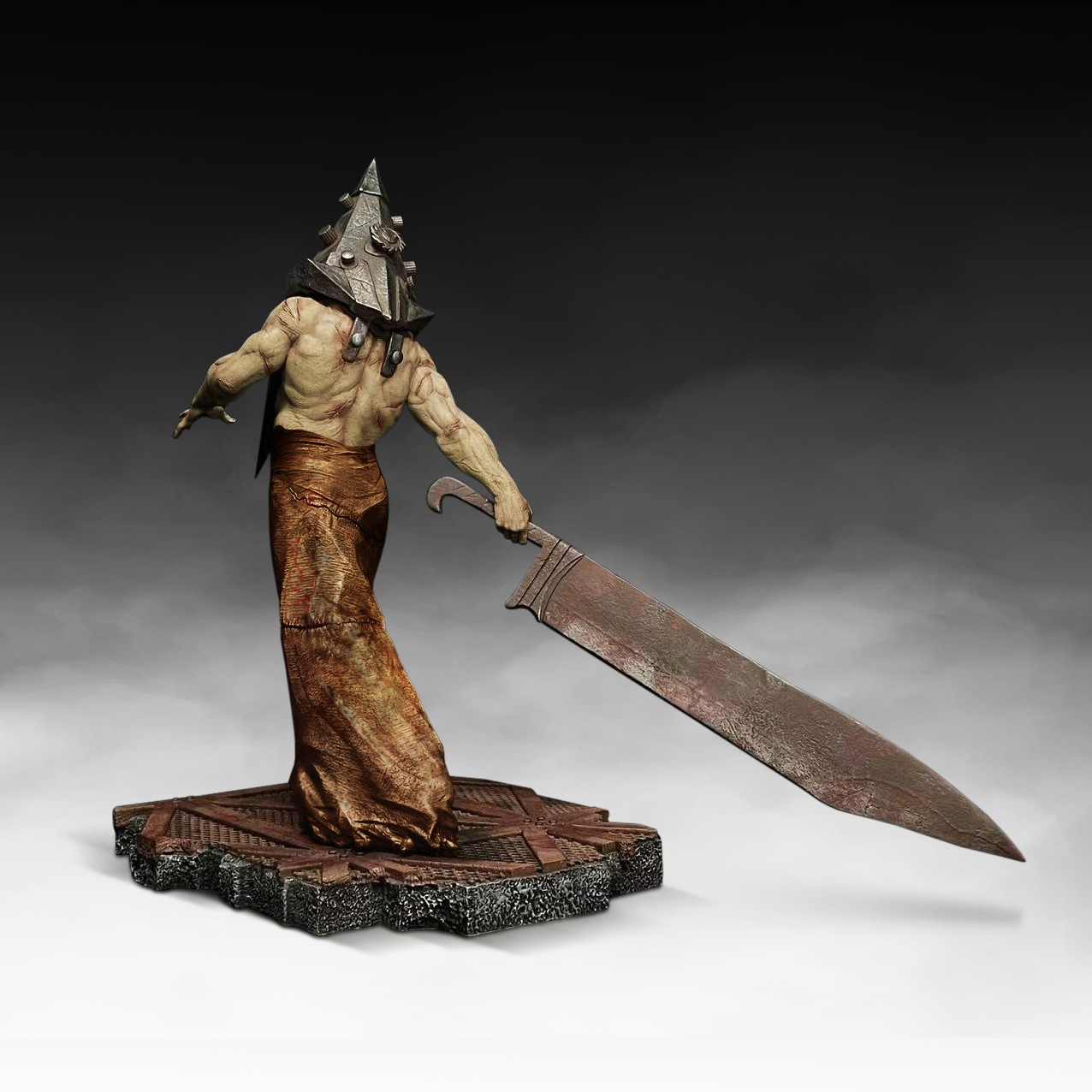 Silent Hill Pyramid Head Statues  (Prototype Shown) View 4