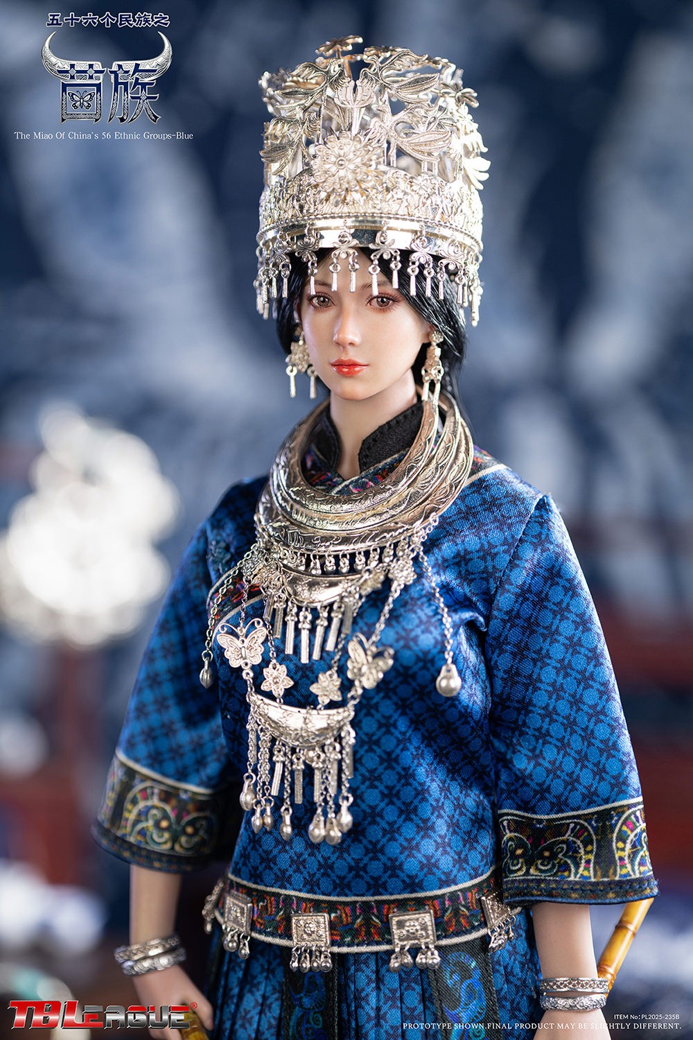 TBLeague The Miao of China’s 56 Ethnic Groups (Blue) Sixth Scale Figure  (Prototype Shown) View 7