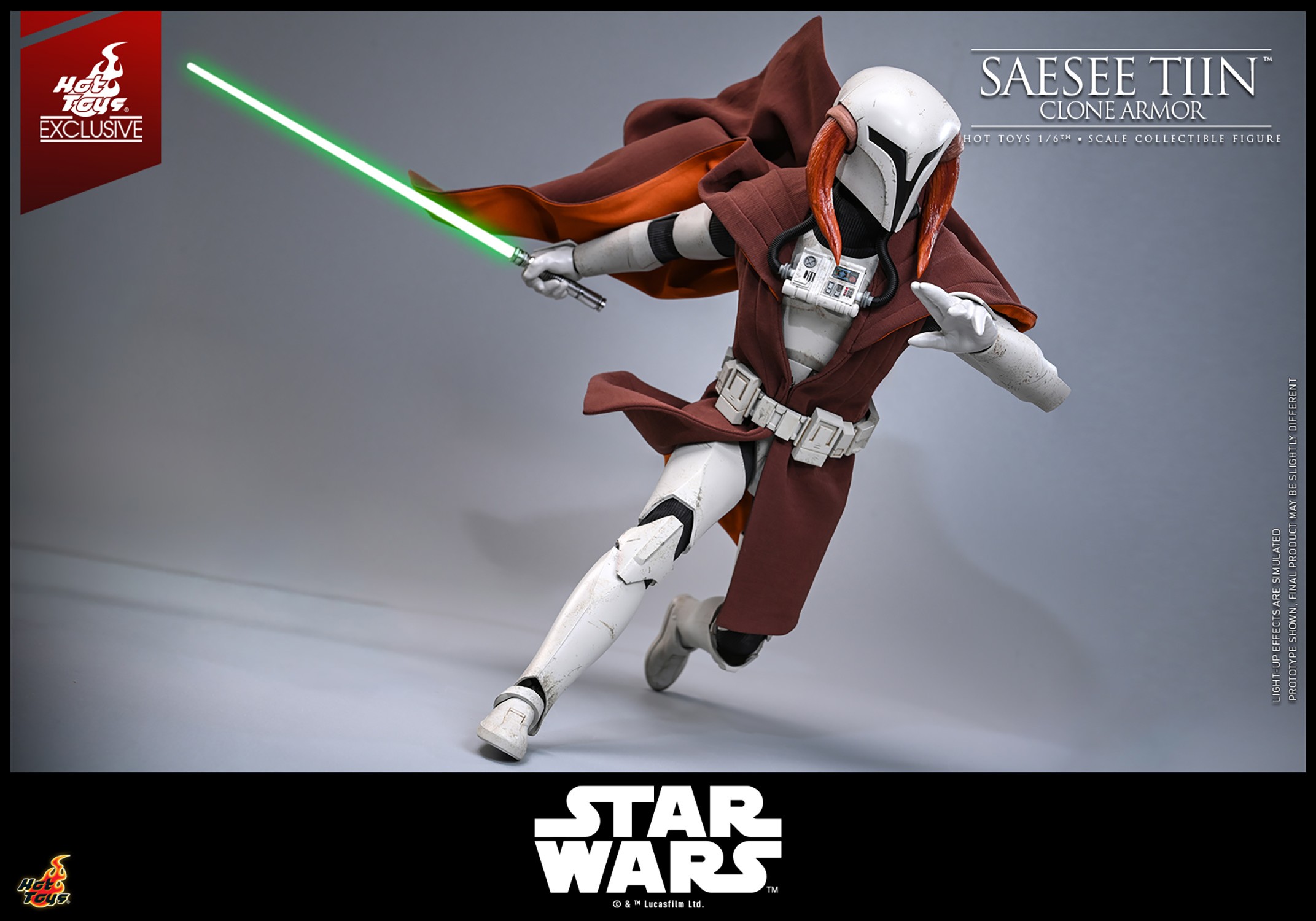 Star Wars Saesee Tiin™ (Clone Armor) Sixth Scale Figure  (Prototype Shown) View 8