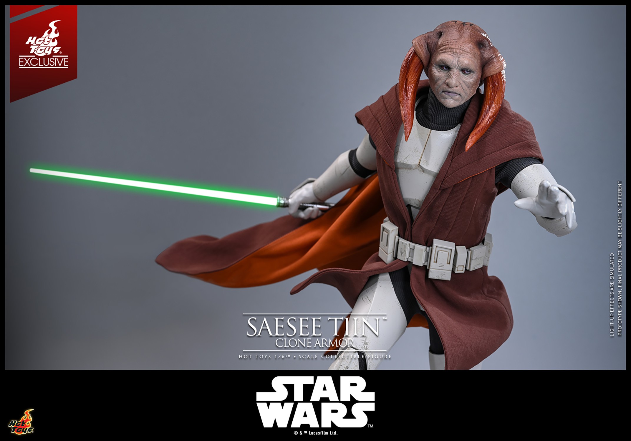 Star Wars Saesee Tiin™ (Clone Armor) Sixth Scale Figure  (Prototype Shown) View 11