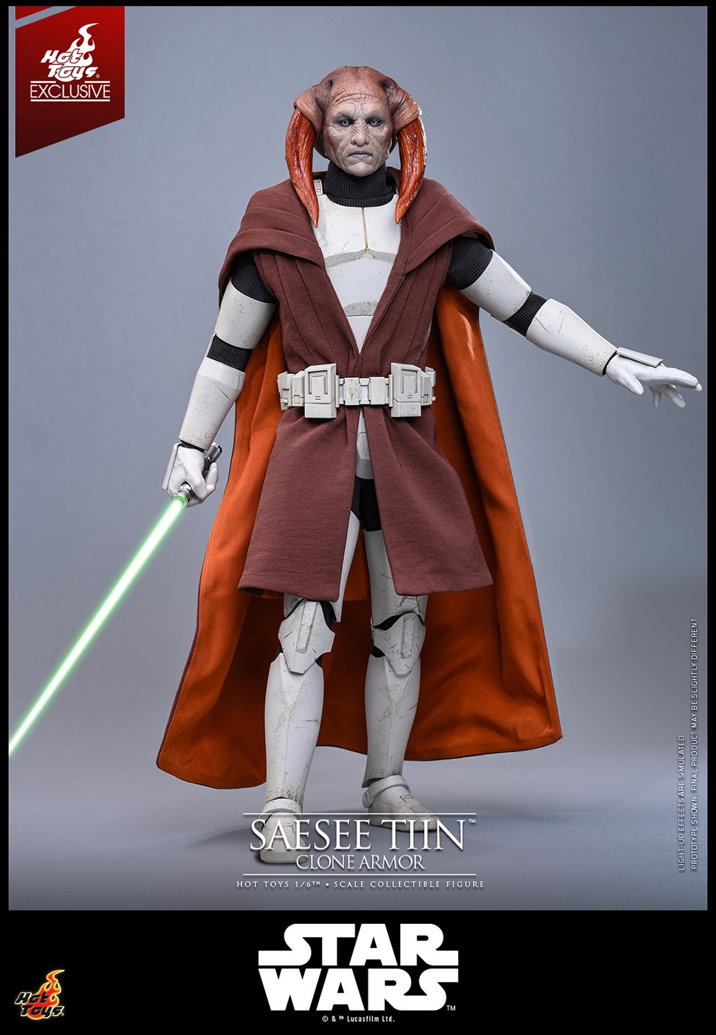 Star Wars Saesee Tiin™ (Clone Armor) Sixth Scale Figure  (Prototype Shown) View 15