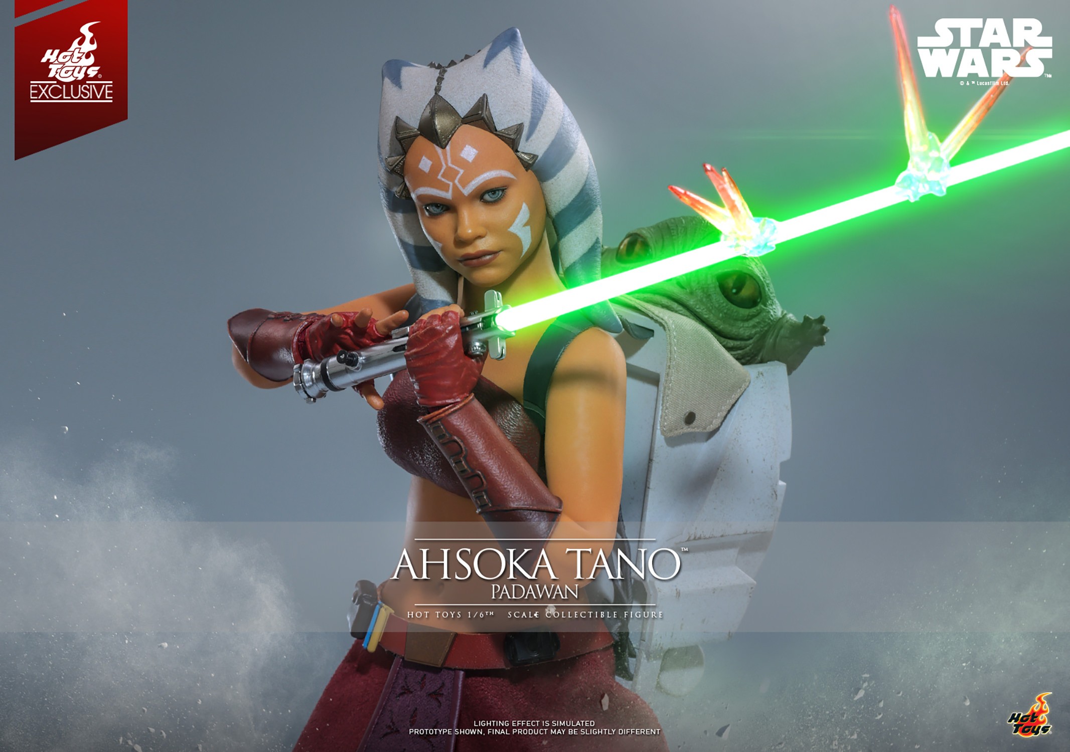 Star Wars Ahsoka Tano™ (Padawan) Sixth Scale Figure  (Prototype Shown) View 1