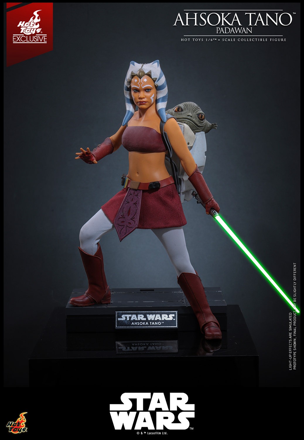 Star Wars Ahsoka Tano™ (Padawan) Sixth Scale Figure  (Prototype Shown) View 9