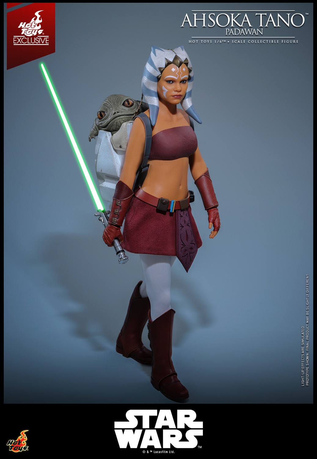 Star Wars Ahsoka Tano™ (Padawan) Sixth Scale Figure  (Prototype Shown) View 10