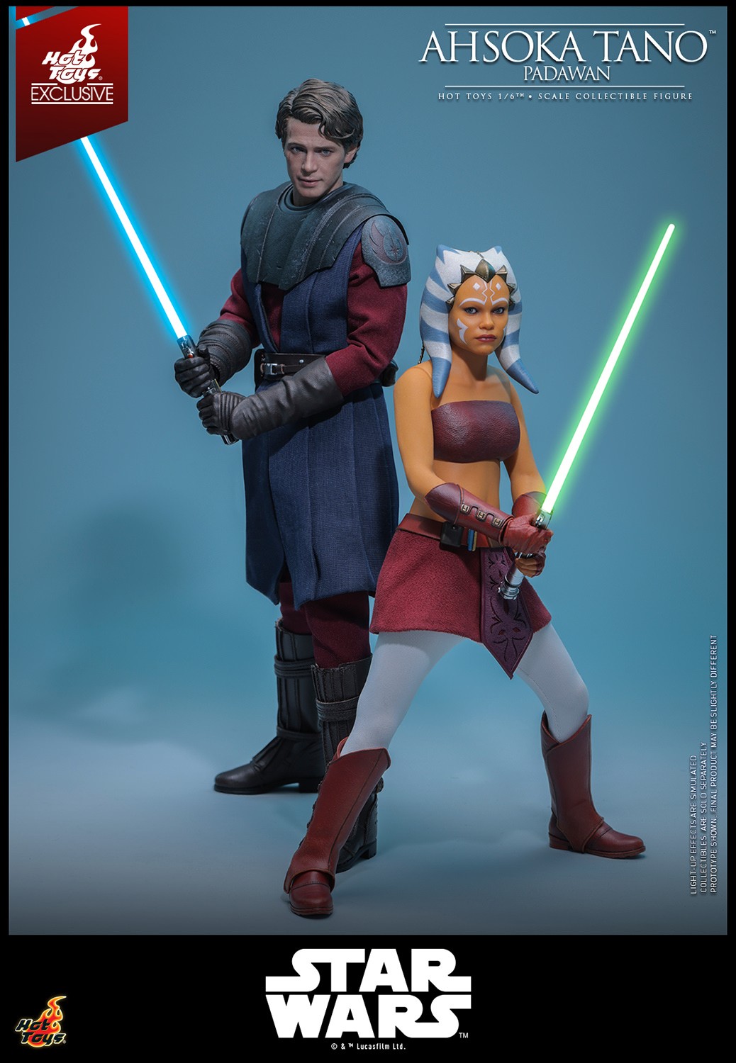 Star Wars Ahsoka Tano™ (Padawan) Sixth Scale Figure  (Prototype Shown) View 12
