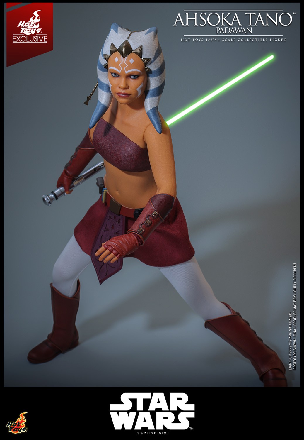 Star Wars Ahsoka Tano™ (Padawan) Sixth Scale Figure  (Prototype Shown) View 13
