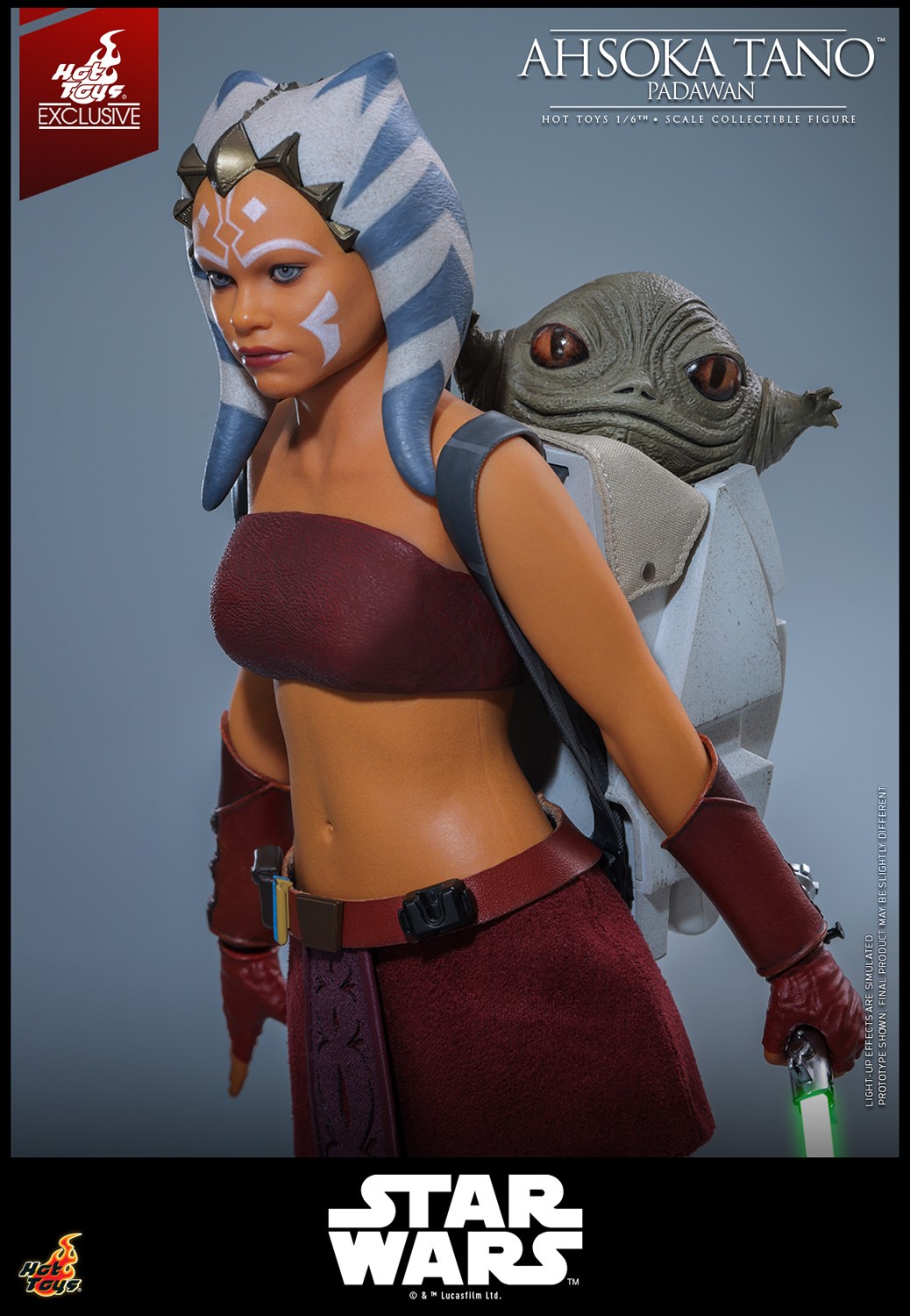 Star Wars Ahsoka Tano™ (Padawan) Sixth Scale Figure  (Prototype Shown) View 15