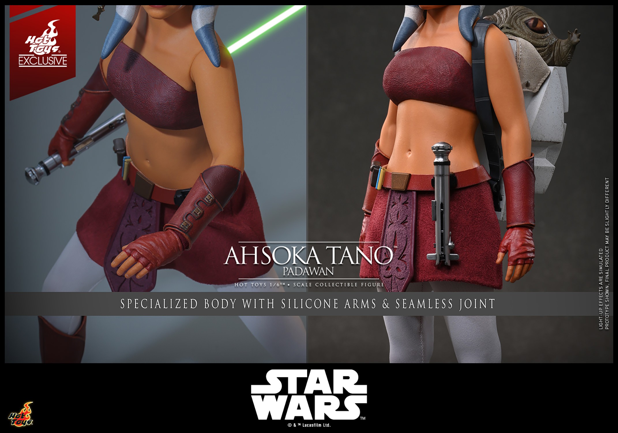 Star Wars Ahsoka Tano™ (Padawan) Sixth Scale Figure  (Prototype Shown) View 20
