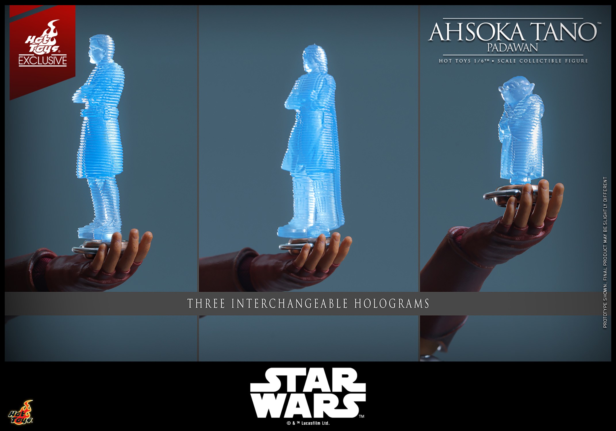 Star Wars Ahsoka Tano™ (Padawan) Sixth Scale Figure  (Prototype Shown) View 22