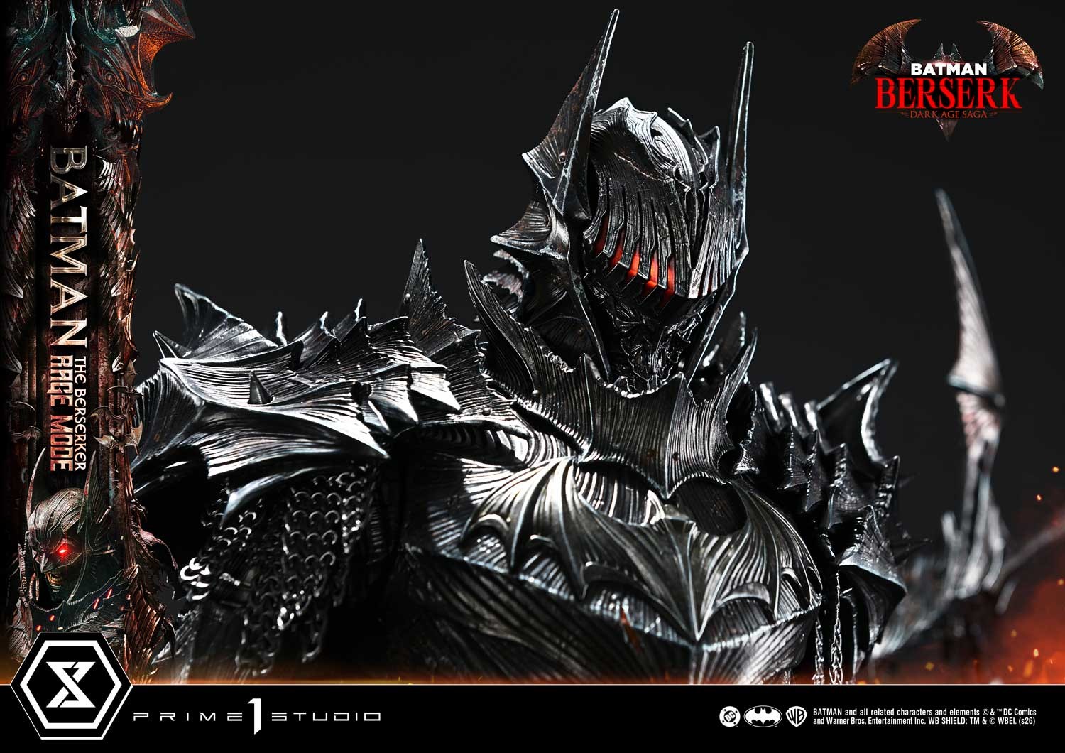 DC Comics Batman: The Berserker Rage Mode Quarter Scale Statue  (Prototype Shown) View 13