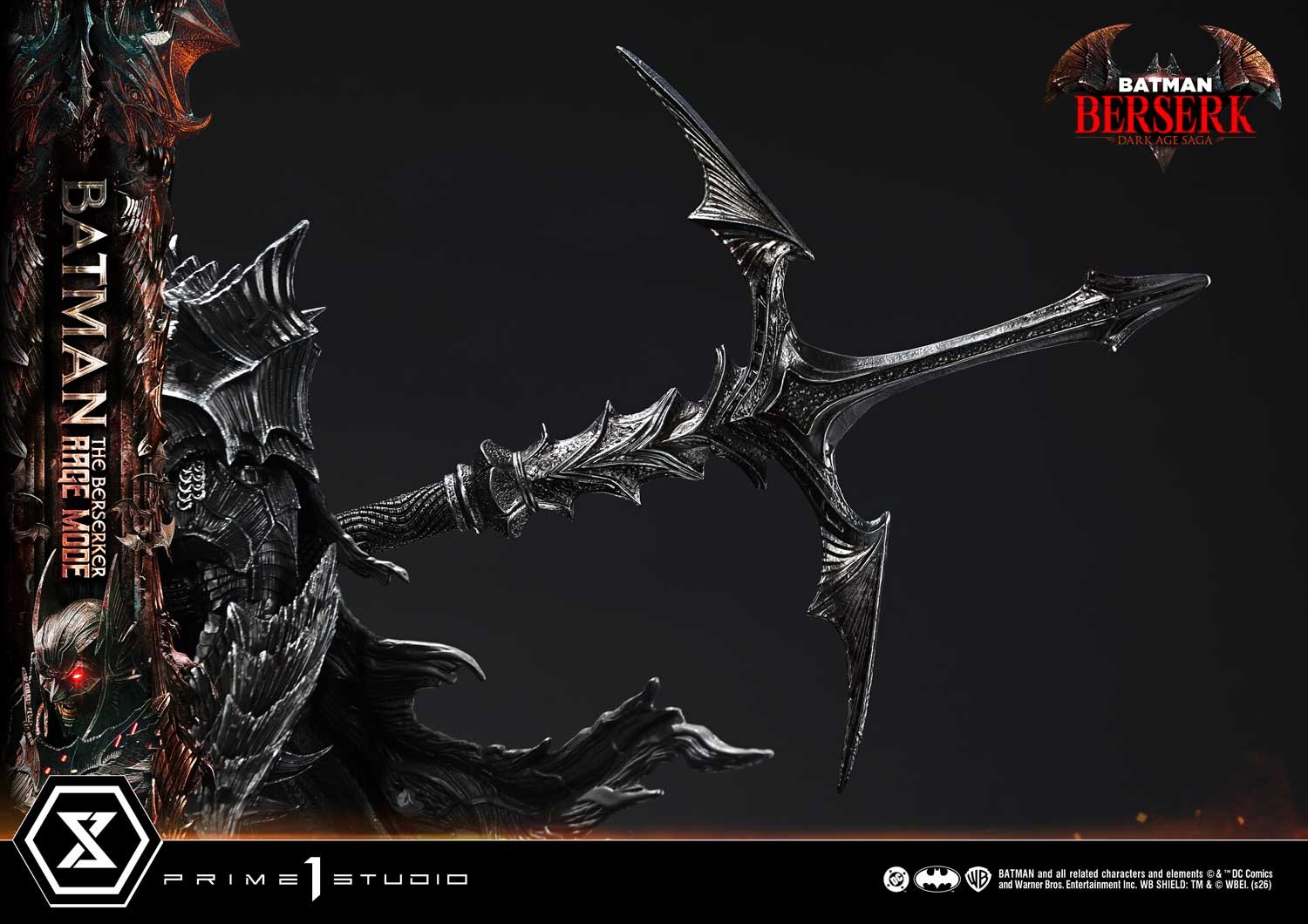 DC Comics Batman: The Berserker Rage Mode Quarter Scale Statue  (Prototype Shown) View 14