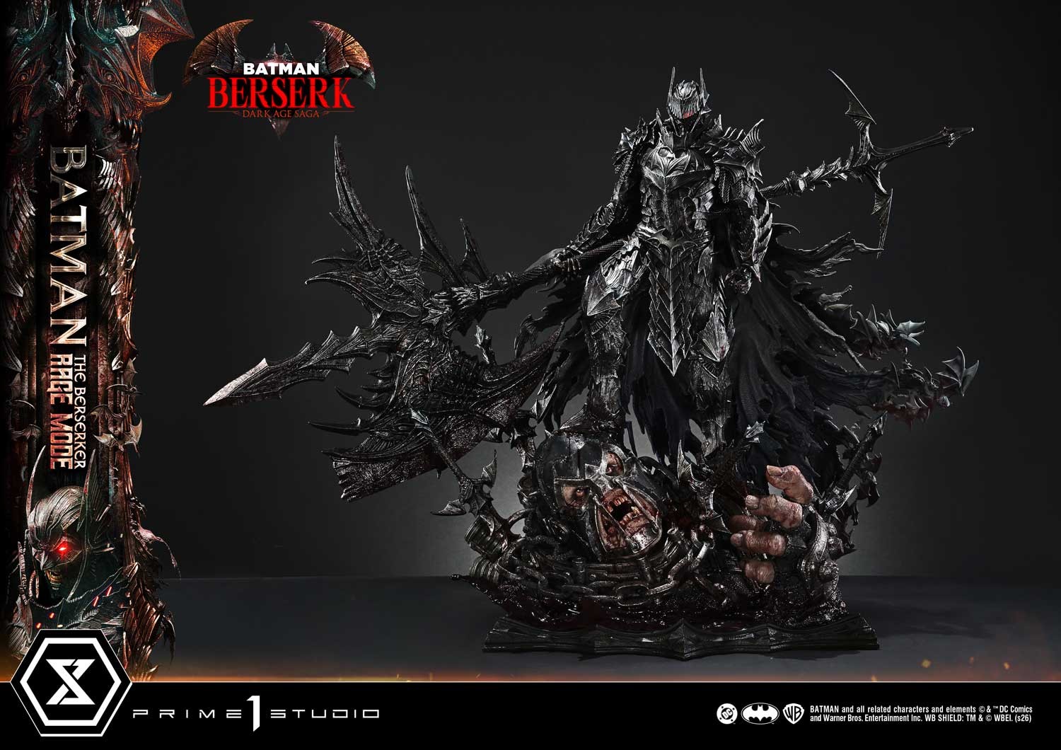 DC Comics Batman: The Berserker Rage Mode Quarter Scale Statue  (Prototype Shown) View 15
