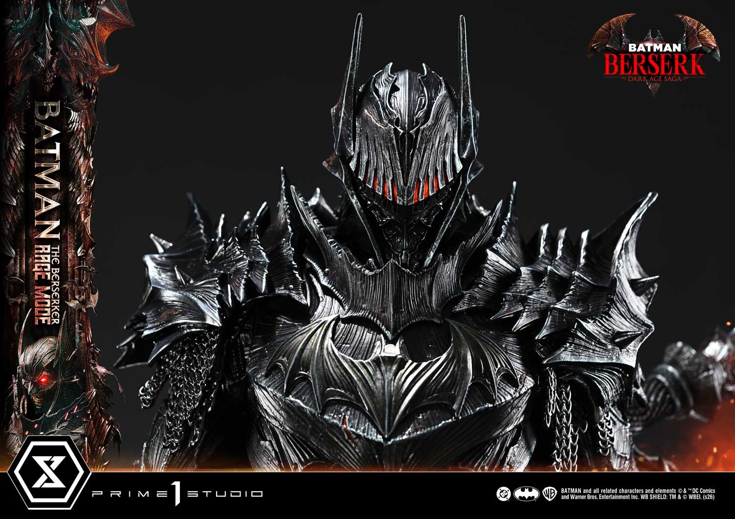 DC Comics Batman: The Berserker Rage Mode (Deluxe Version) Quarter Scale Statue  (Prototype Shown) View 12