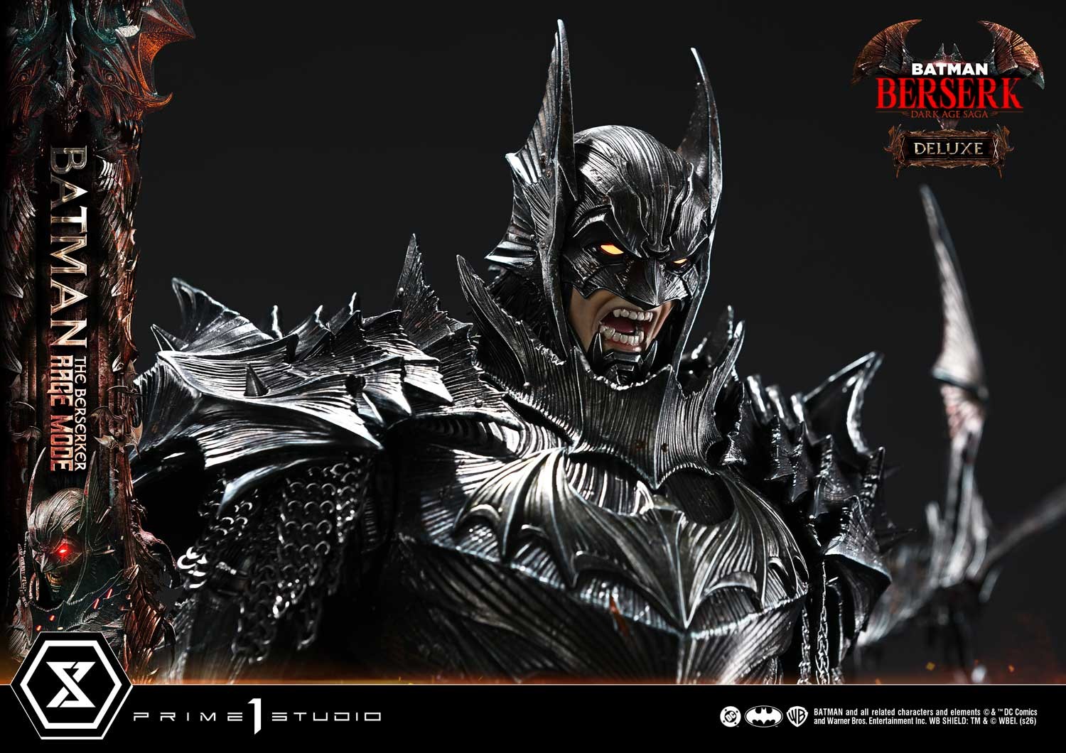 DC Comics Batman: The Berserker Rage Mode (Deluxe Version) Quarter Scale Statue  (Prototype Shown) View 13