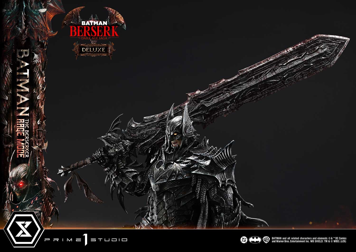 DC Comics Batman: The Berserker Rage Mode (Deluxe Version) Quarter Scale Statue  (Prototype Shown) View 14