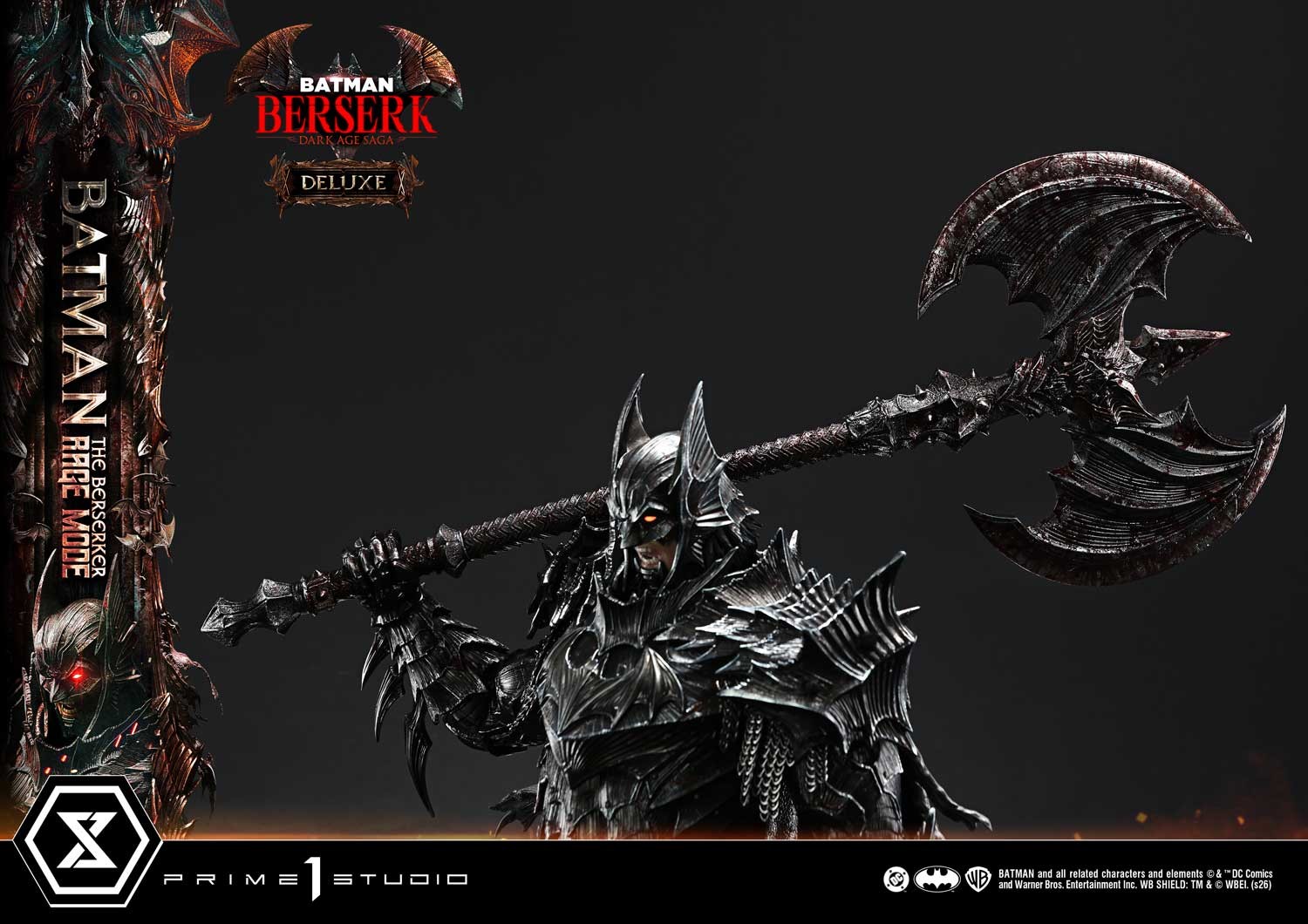 DC Comics Batman: The Berserker Rage Mode (Deluxe Version) Quarter Scale Statue  (Prototype Shown) View 15