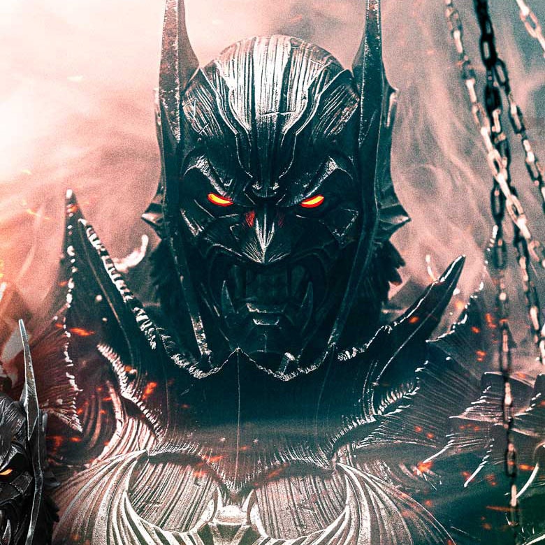 DC Comics Batman: The Berserker Rage Mode (Deluxe Bonus Version) Quarter Scale Statue  (Prototype Shown) View 5