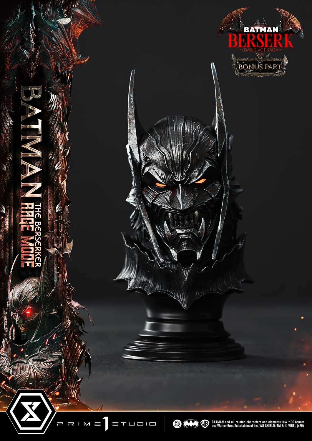 DC Comics Batman: The Berserker Rage Mode (Deluxe Bonus Version) Quarter Scale Statue  (Prototype Shown) View 6