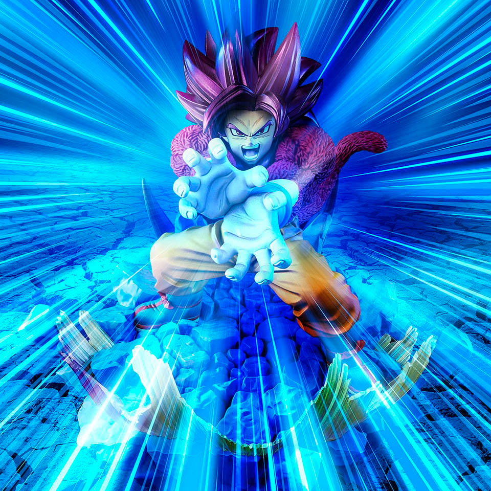 Dragon Ball [EXTRA BATTLE] Super Saiyan 4 Son Goku -Daima- Collectible Figure  (Prototype Shown) View 1