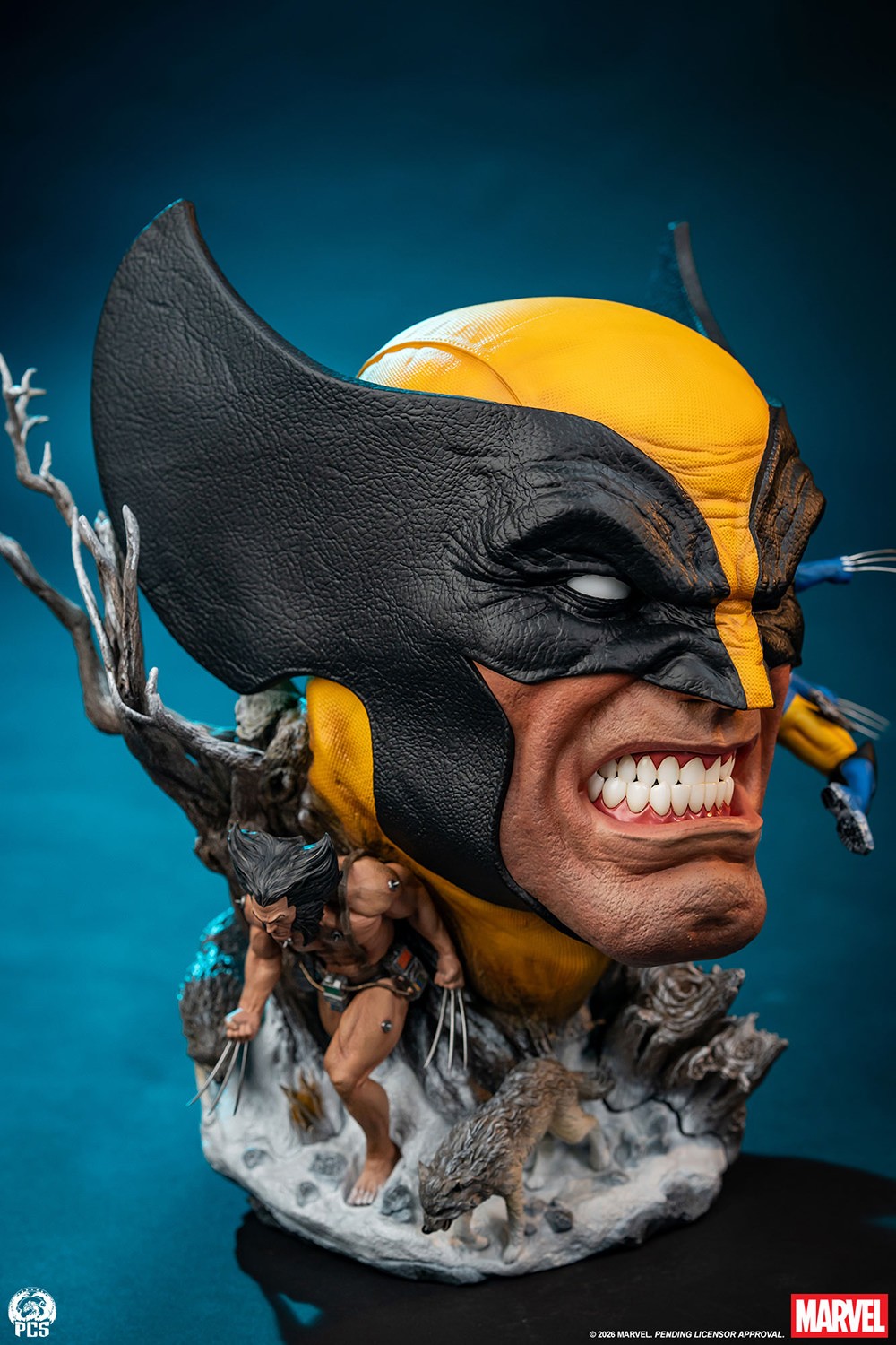 Marvel Wolverine Fine Art Bust  (Prototype Shown) View 7