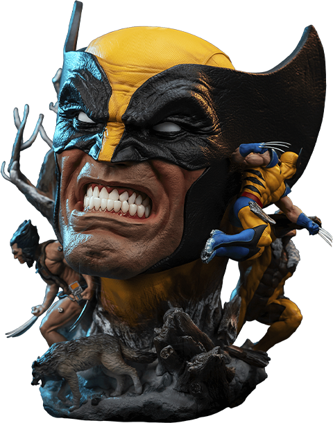 Marvel Wolverine Fine Art Bust  (Prototype Shown) View 16