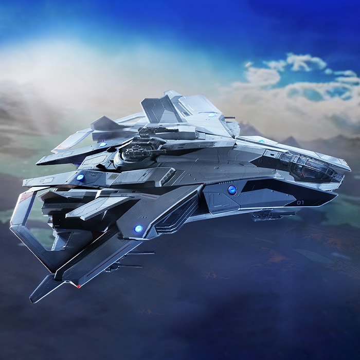 Star Citizen Anvil F8C Lightning (Pre-Assembled Finished Model Version) Model Kit  (Prototype Shown) View 1