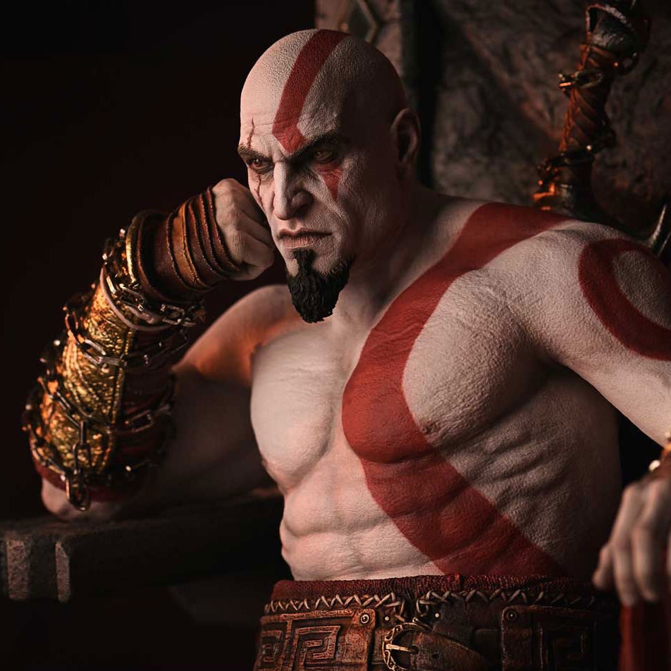 God of War Young Kratos 1:3 Scale Statue  (Prototype Shown) View 4