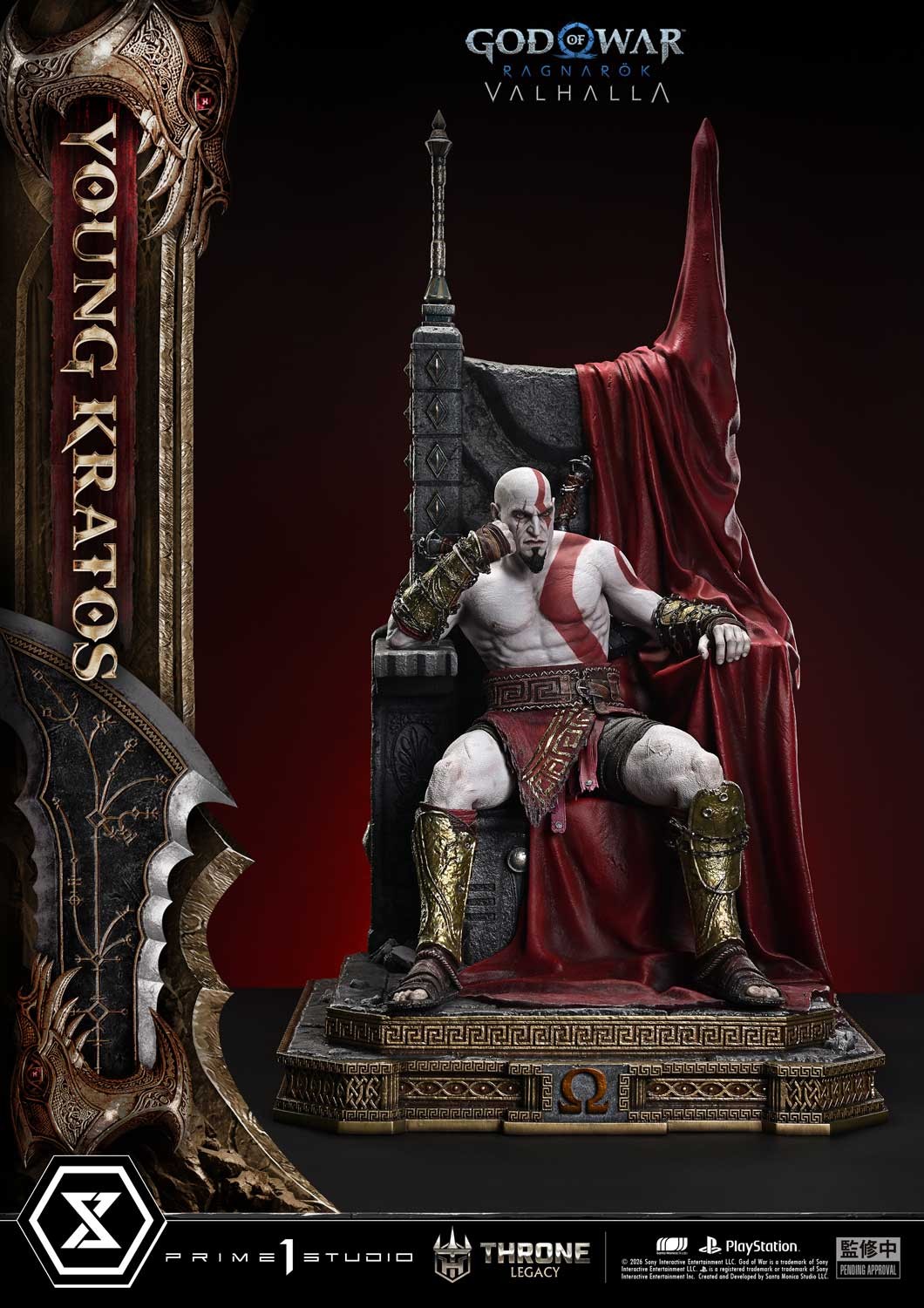 God of War Young Kratos 1:3 Scale Statue  (Prototype Shown) View 6