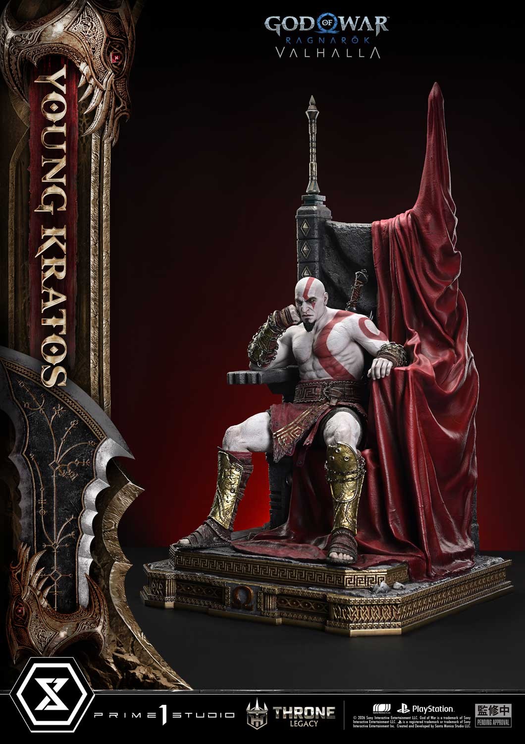 God of War Young Kratos 1:3 Scale Statue  (Prototype Shown) View 8