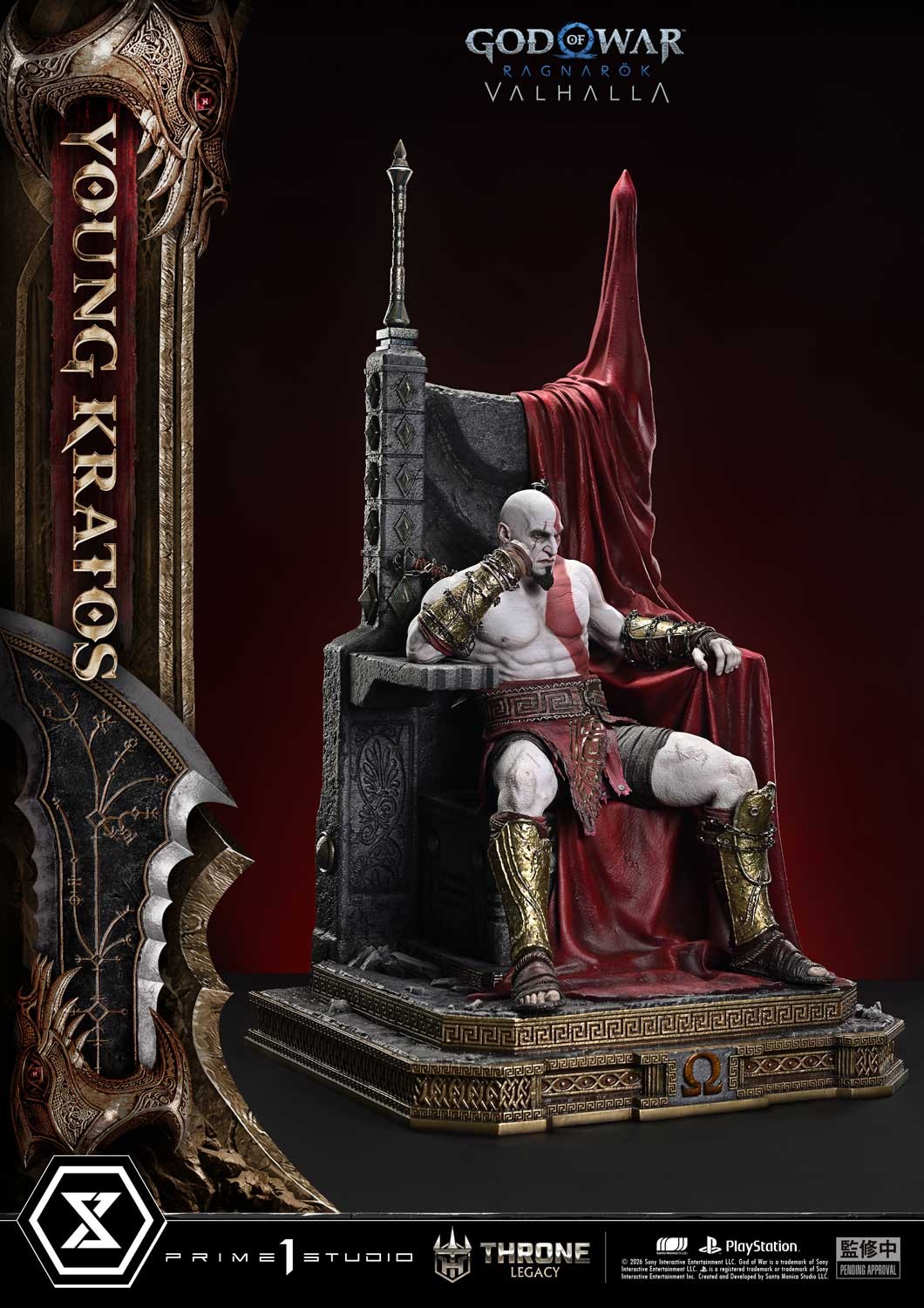 God of War Young Kratos 1:3 Scale Statue  (Prototype Shown) View 10