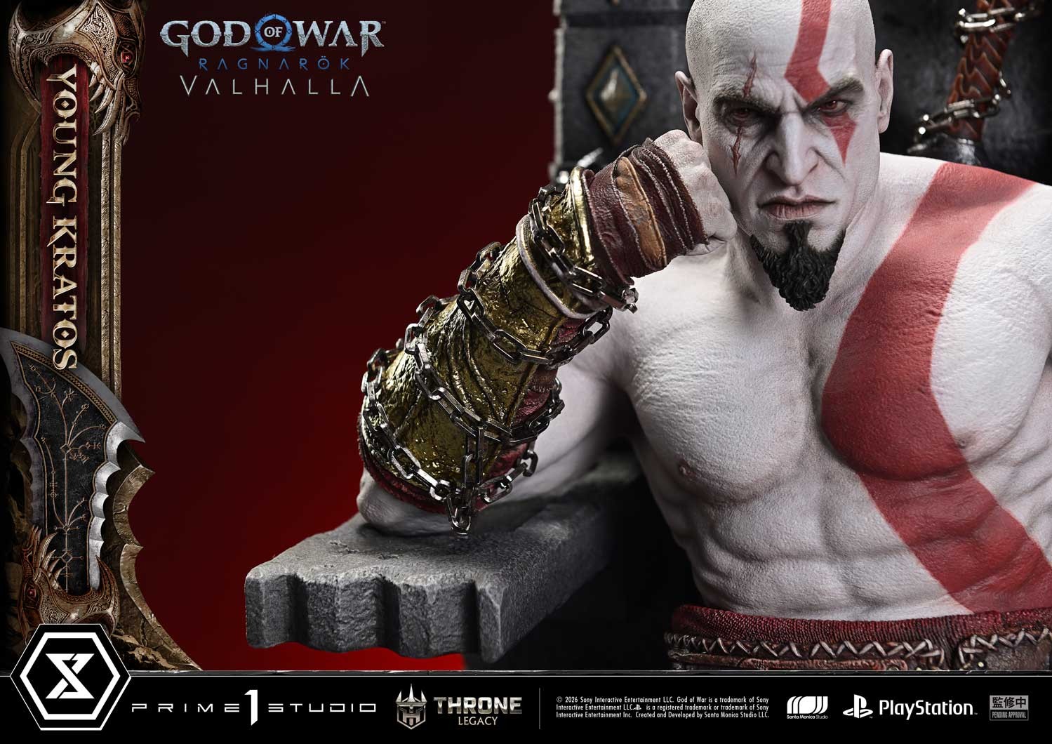 God of War Young Kratos 1:3 Scale Statue  (Prototype Shown) View 14