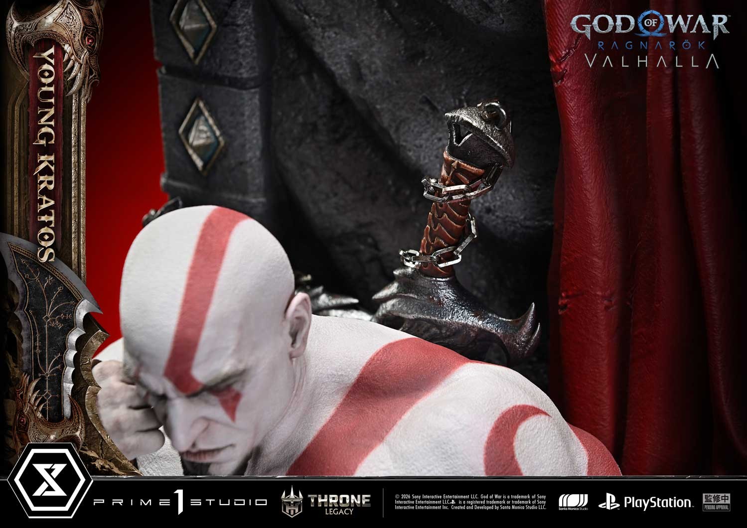 God of War Young Kratos 1:3 Scale Statue  (Prototype Shown) View 15
