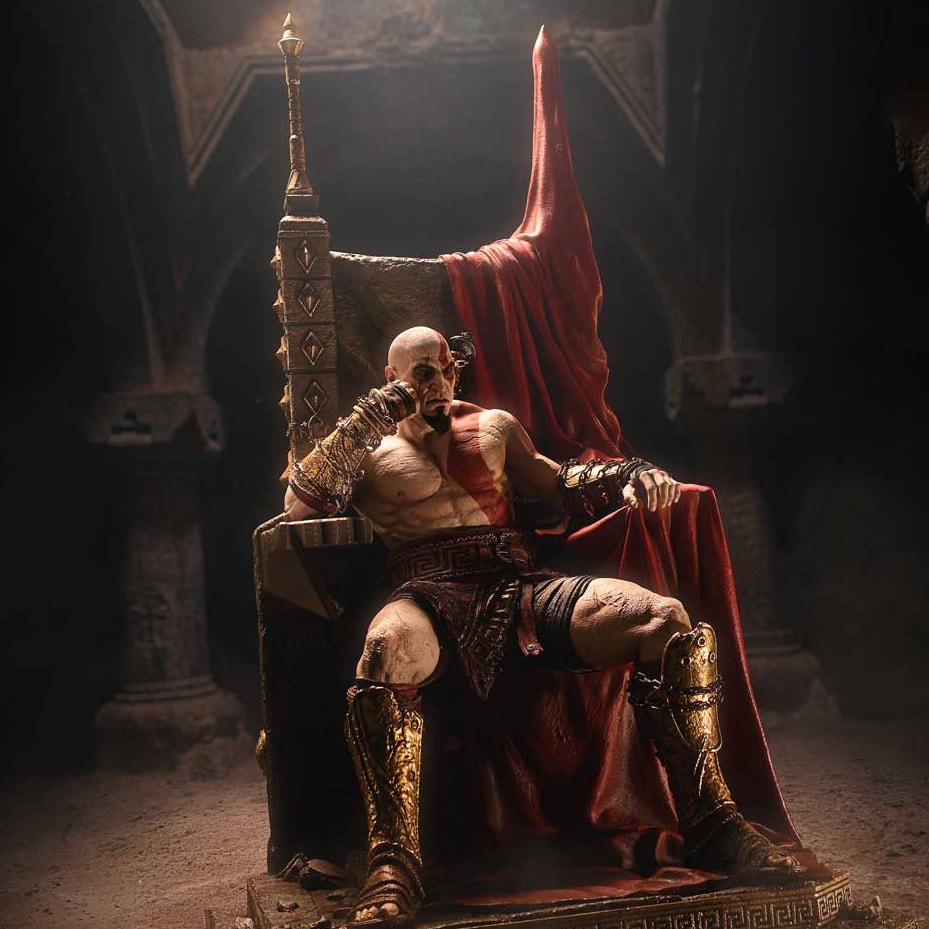God of War Young Kratos (Bonus Version) 1:3 Scale Statue  (Prototype Shown) View 1