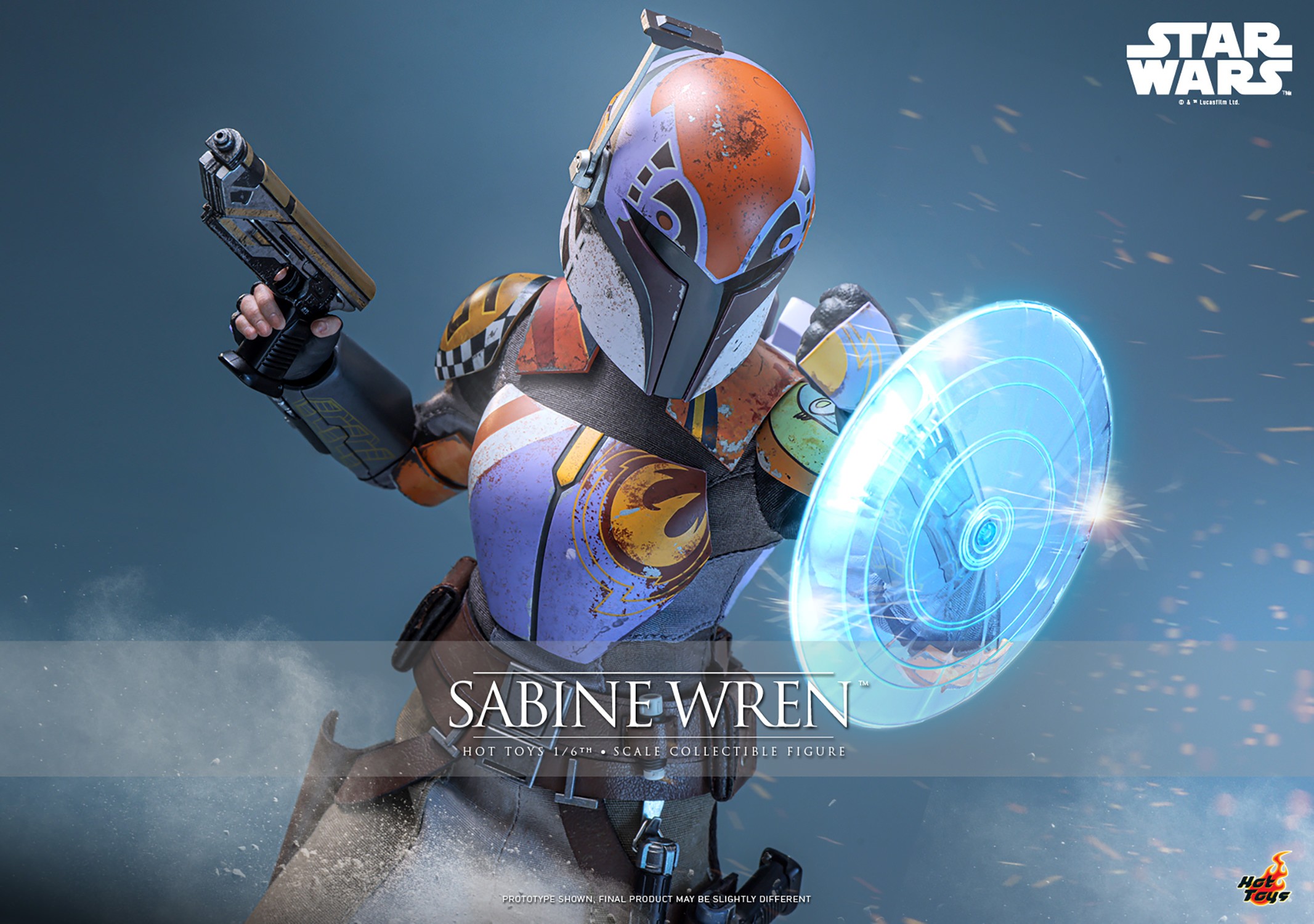 Star Wars Sabine Wren™ Sixth Scale Figure  (Prototype Shown) View 1
