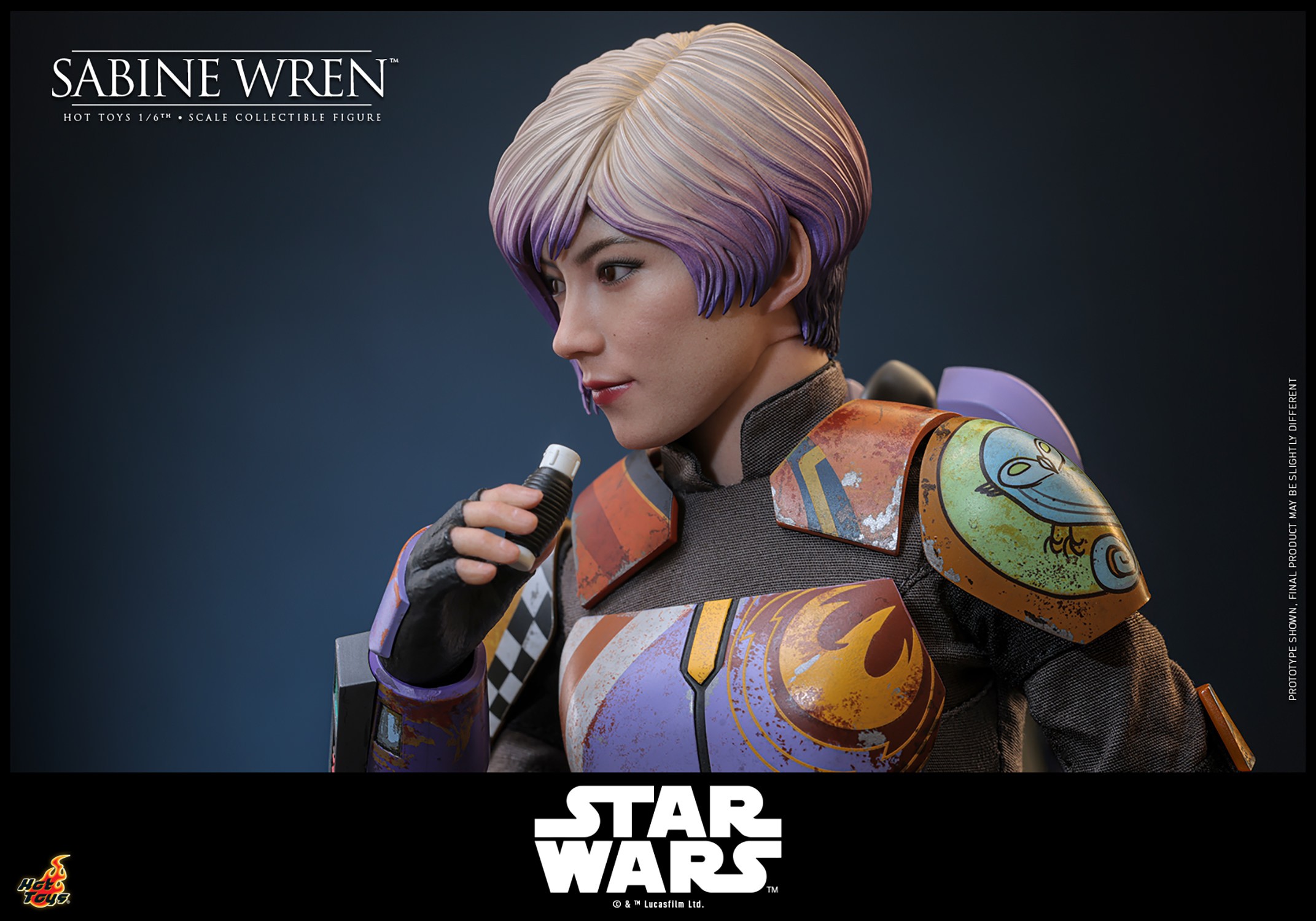 Star Wars Sabine Wren™ Sixth Scale Figure  (Prototype Shown) View 7