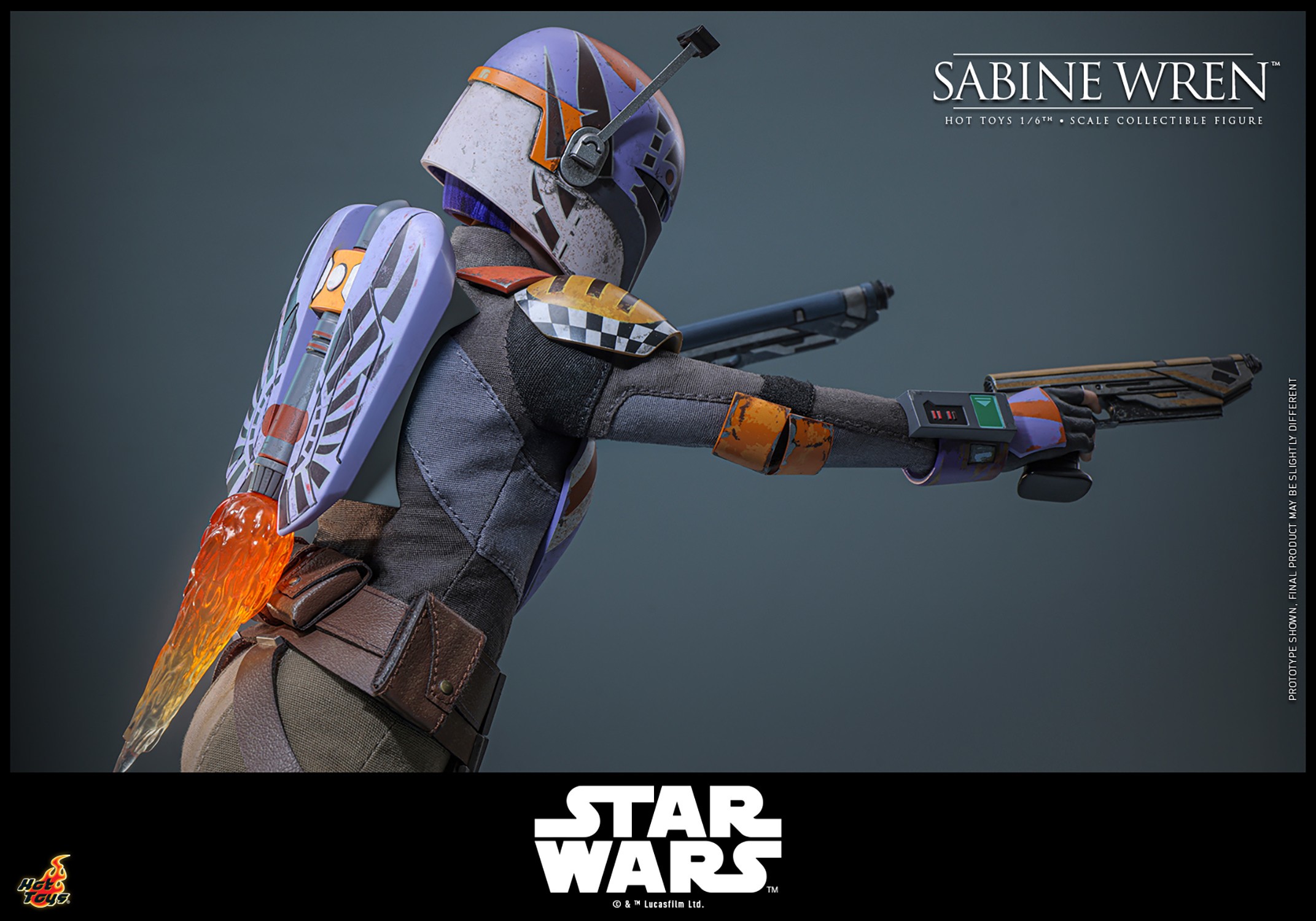 Star Wars Sabine Wren™ Sixth Scale Figure  (Prototype Shown) View 8
