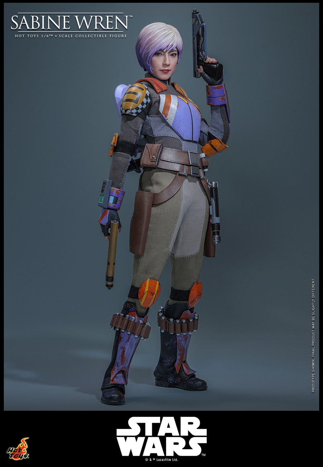 Star Wars Sabine Wren™ Sixth Scale Figure  (Prototype Shown) View 12