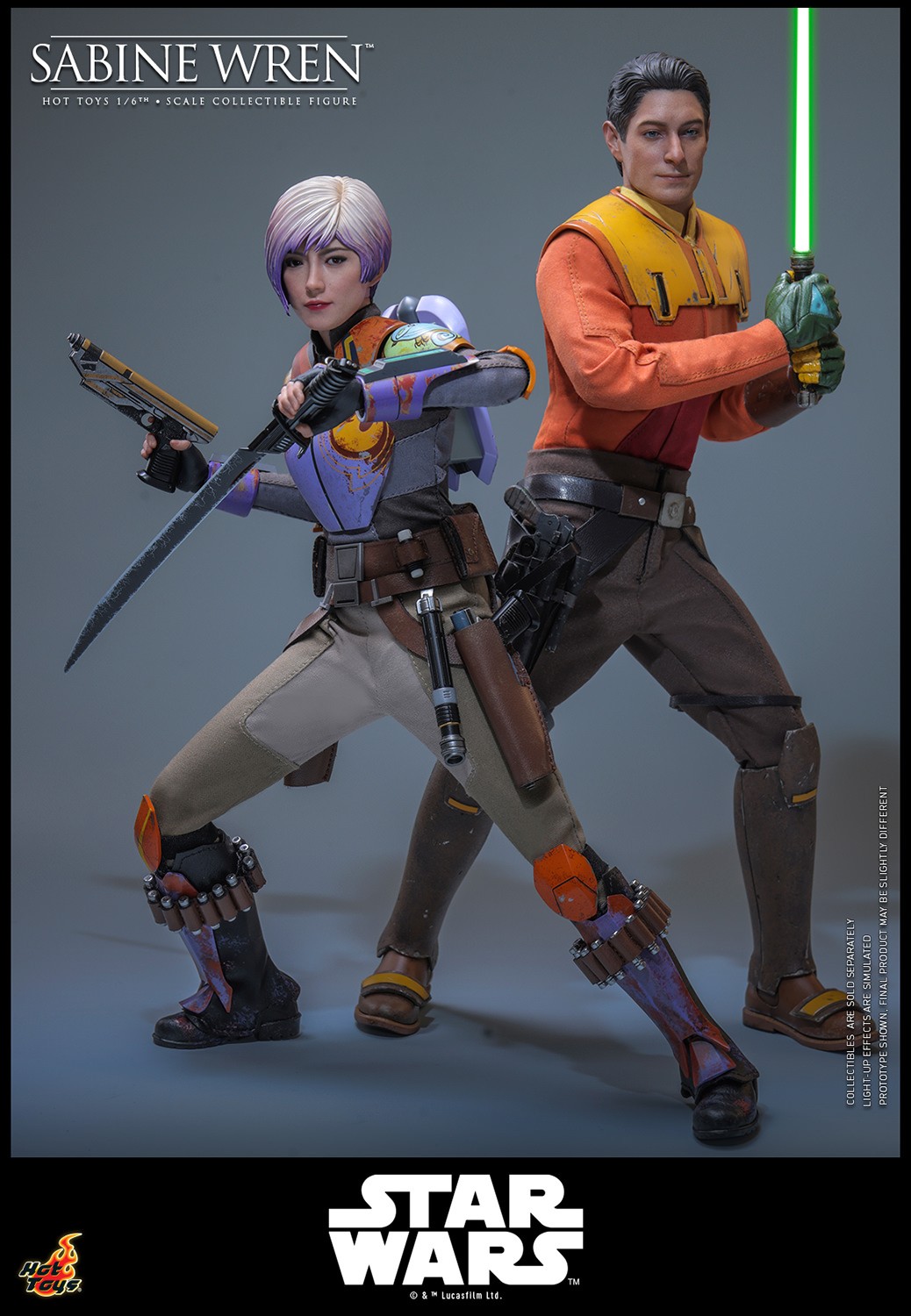 Star Wars Sabine Wren™ Sixth Scale Figure  (Prototype Shown) View 14