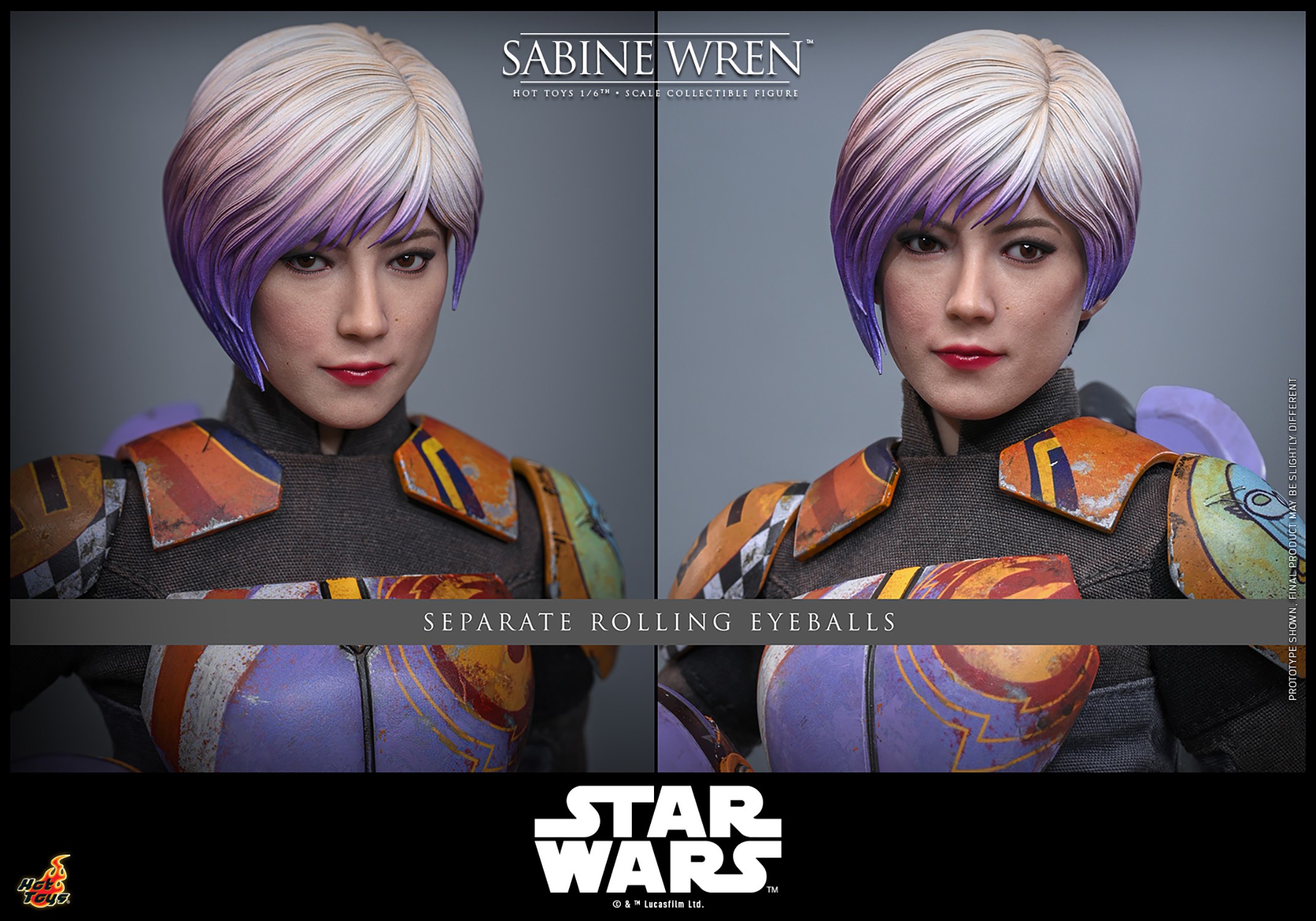 Star Wars Sabine Wren™ Sixth Scale Figure  (Prototype Shown) View 18