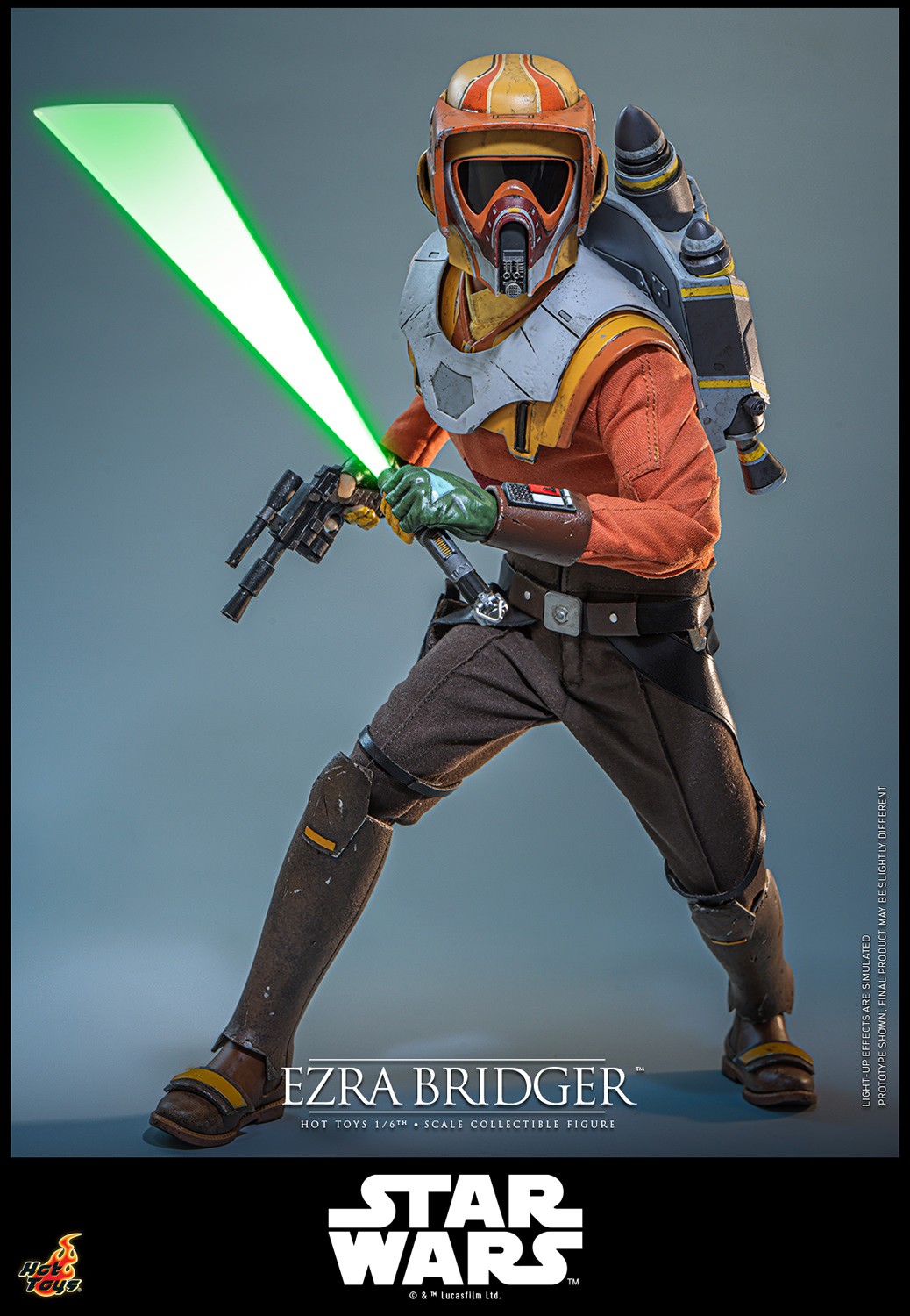 Star Wars Ezra Bridger™ Sixth Scale Figure  (Prototype Shown) View 3