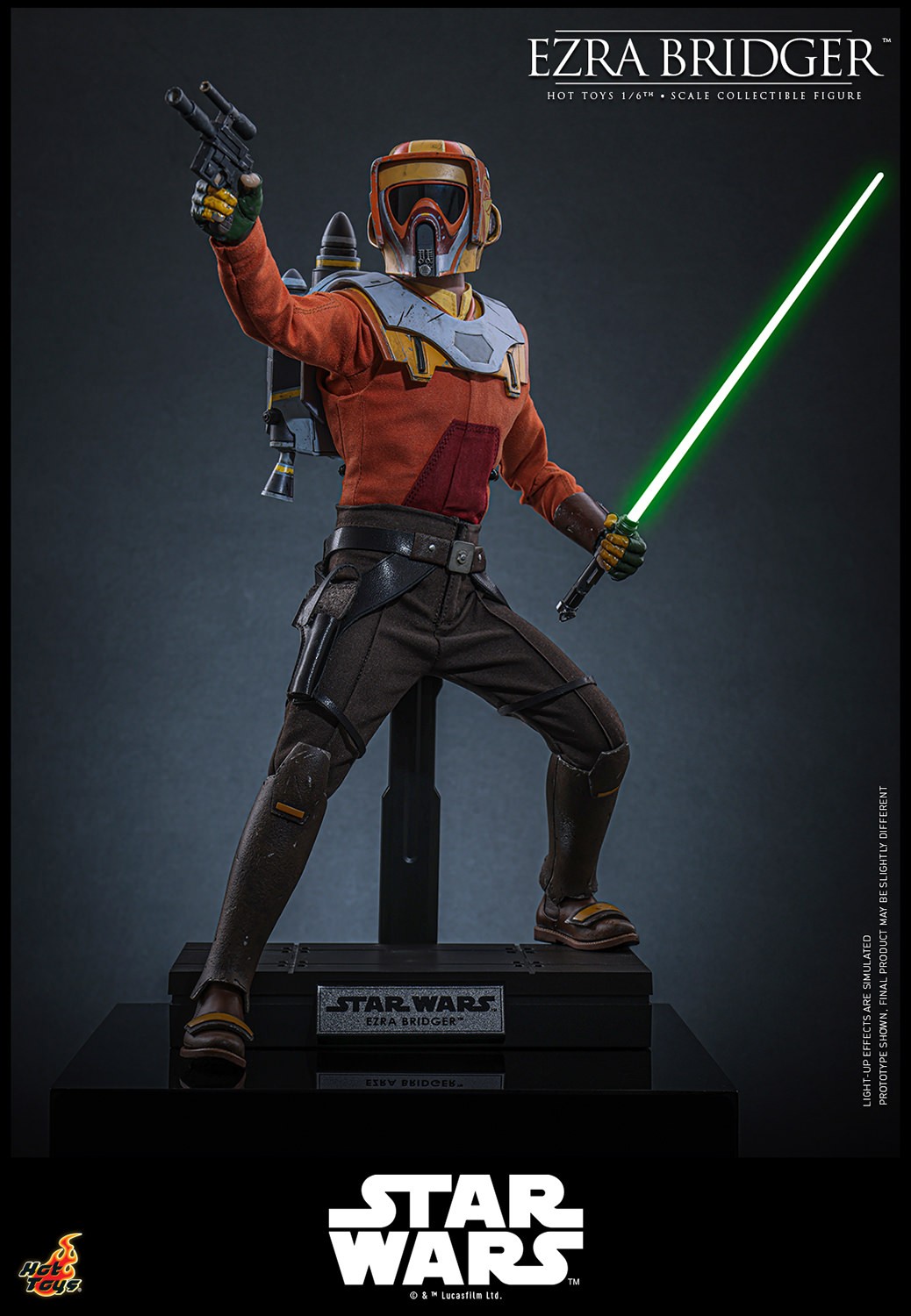 Star Wars Ezra Bridger™ Sixth Scale Figure  (Prototype Shown) View 16