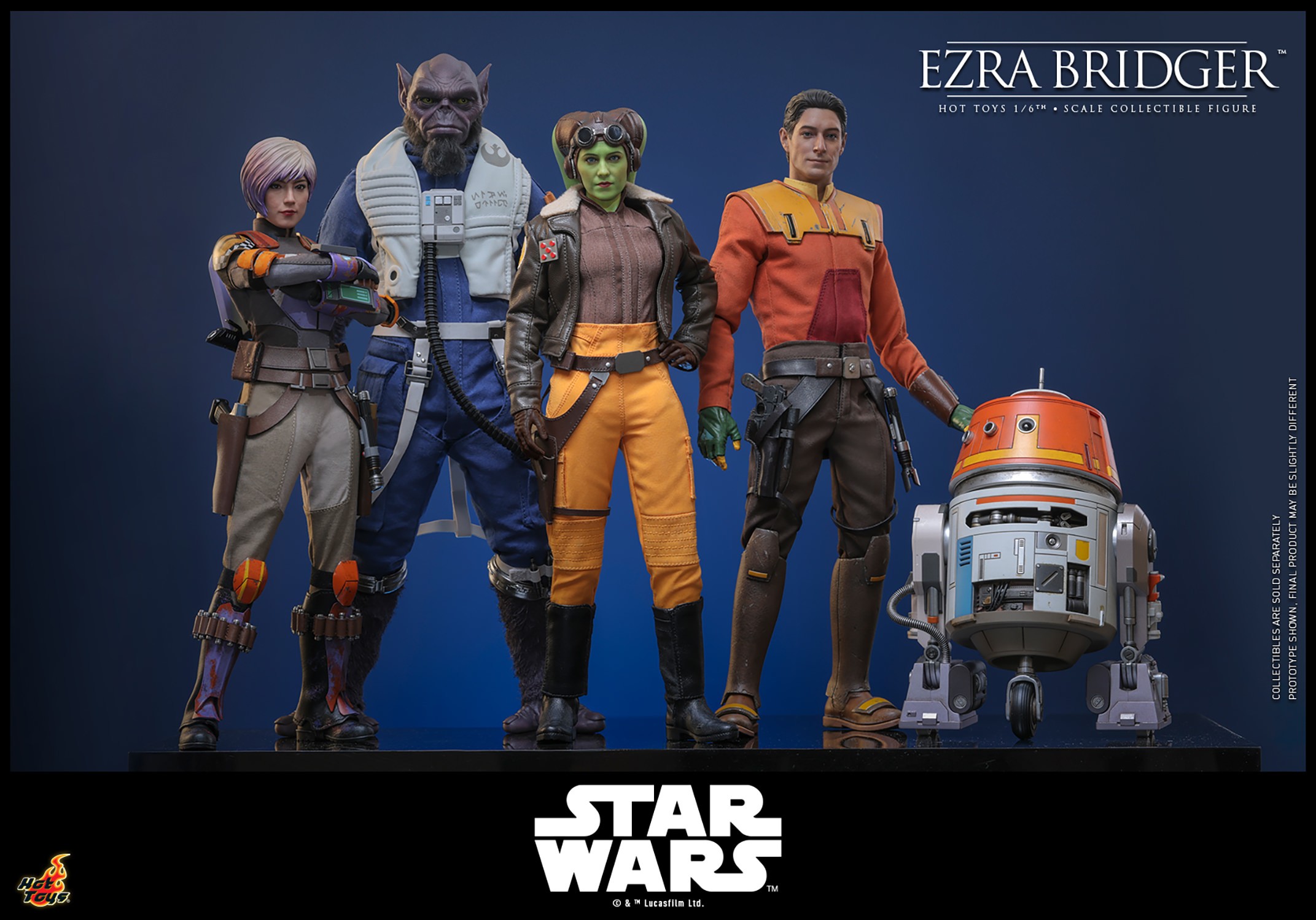 Star Wars Ezra Bridger™ Sixth Scale Figure  (Prototype Shown) View 17
