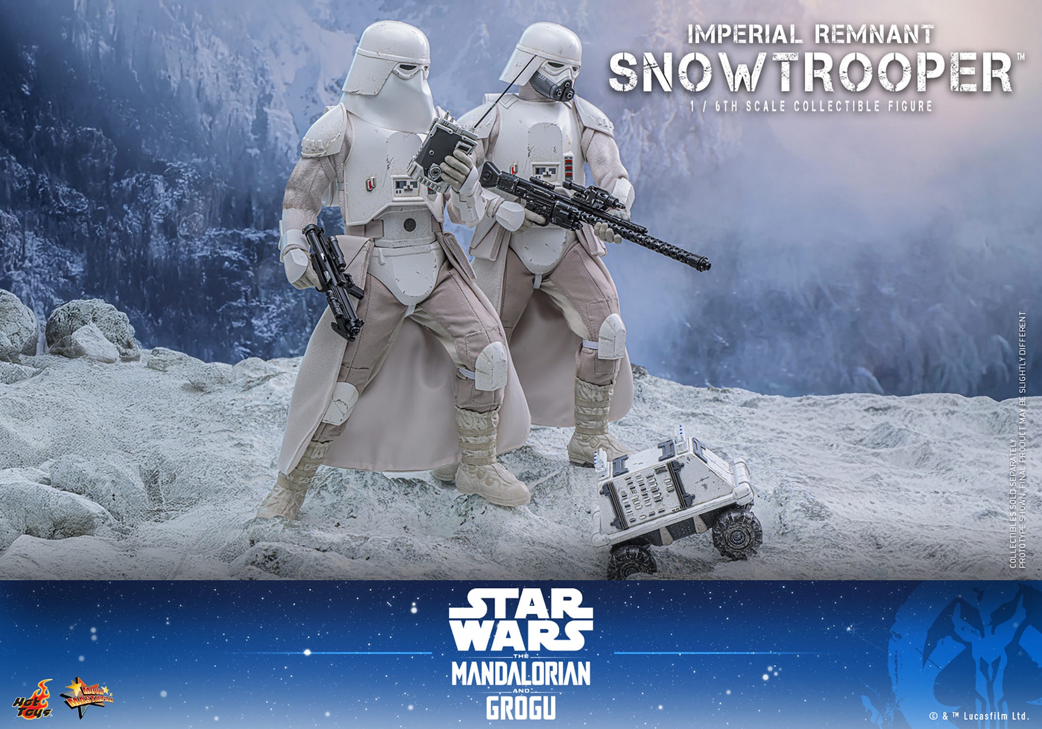 Star Wars Imperial Remnant Snowtrooper Sixth Scale Figure  (Prototype Shown) View 8